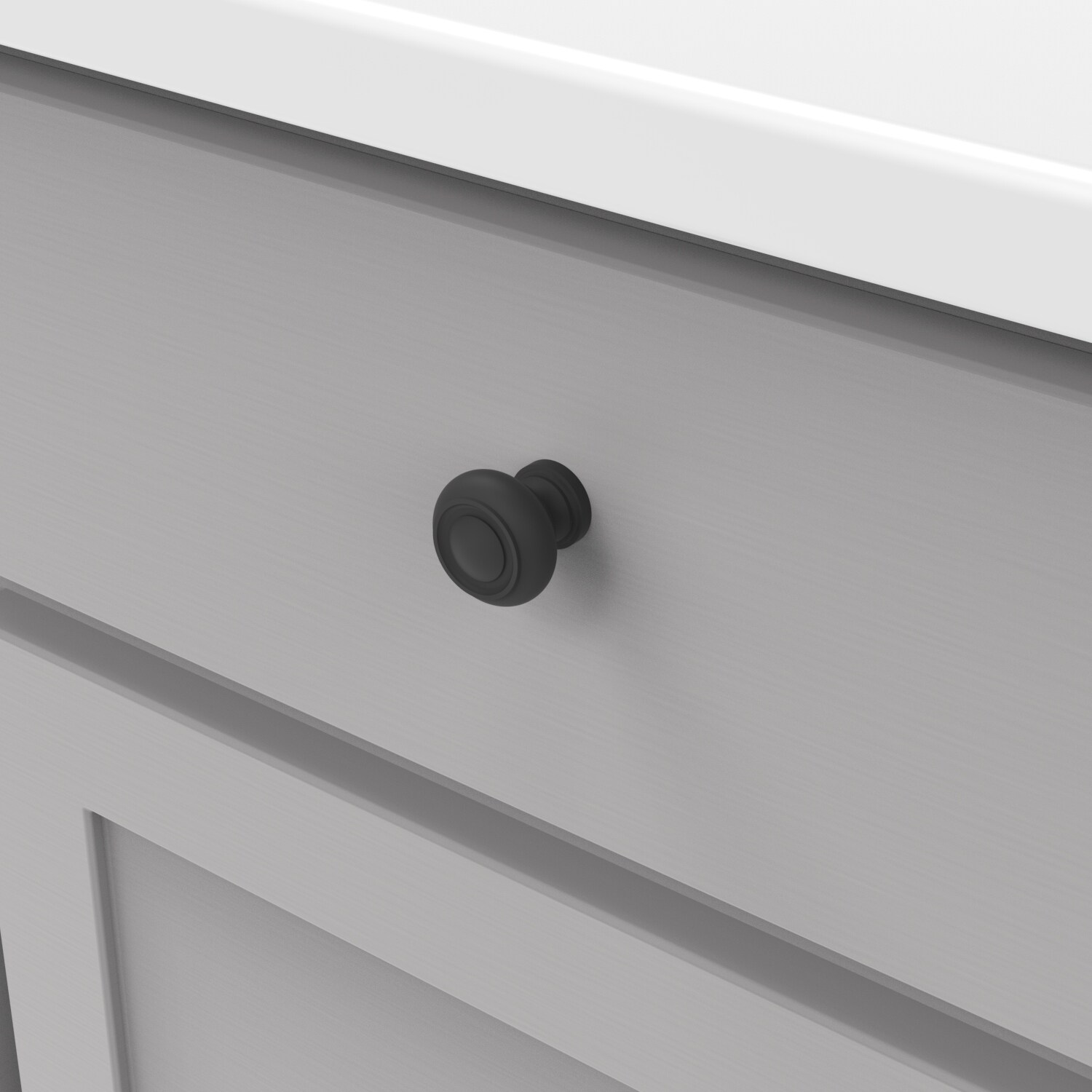 Hickory Hardware P3151-MB Cabinet-Knobs - View #3