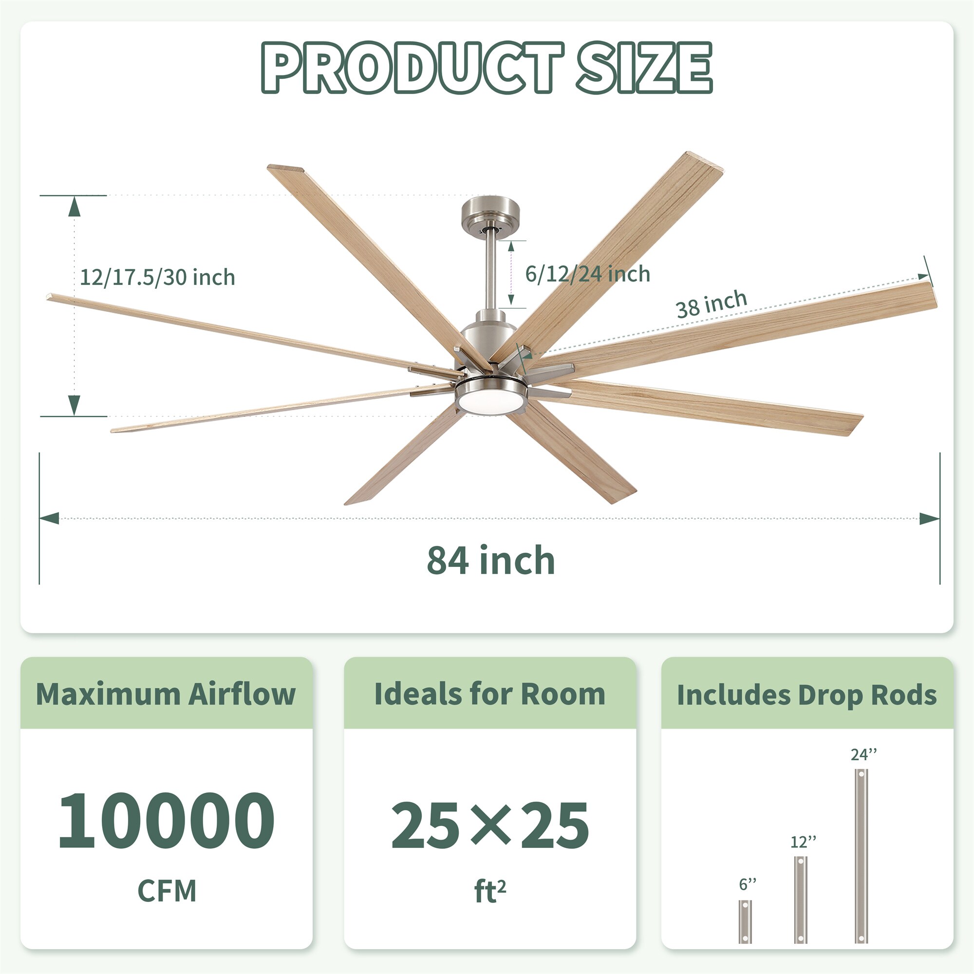 BABOOM BOM-8137920-OR Ceiling-Fans - View #4