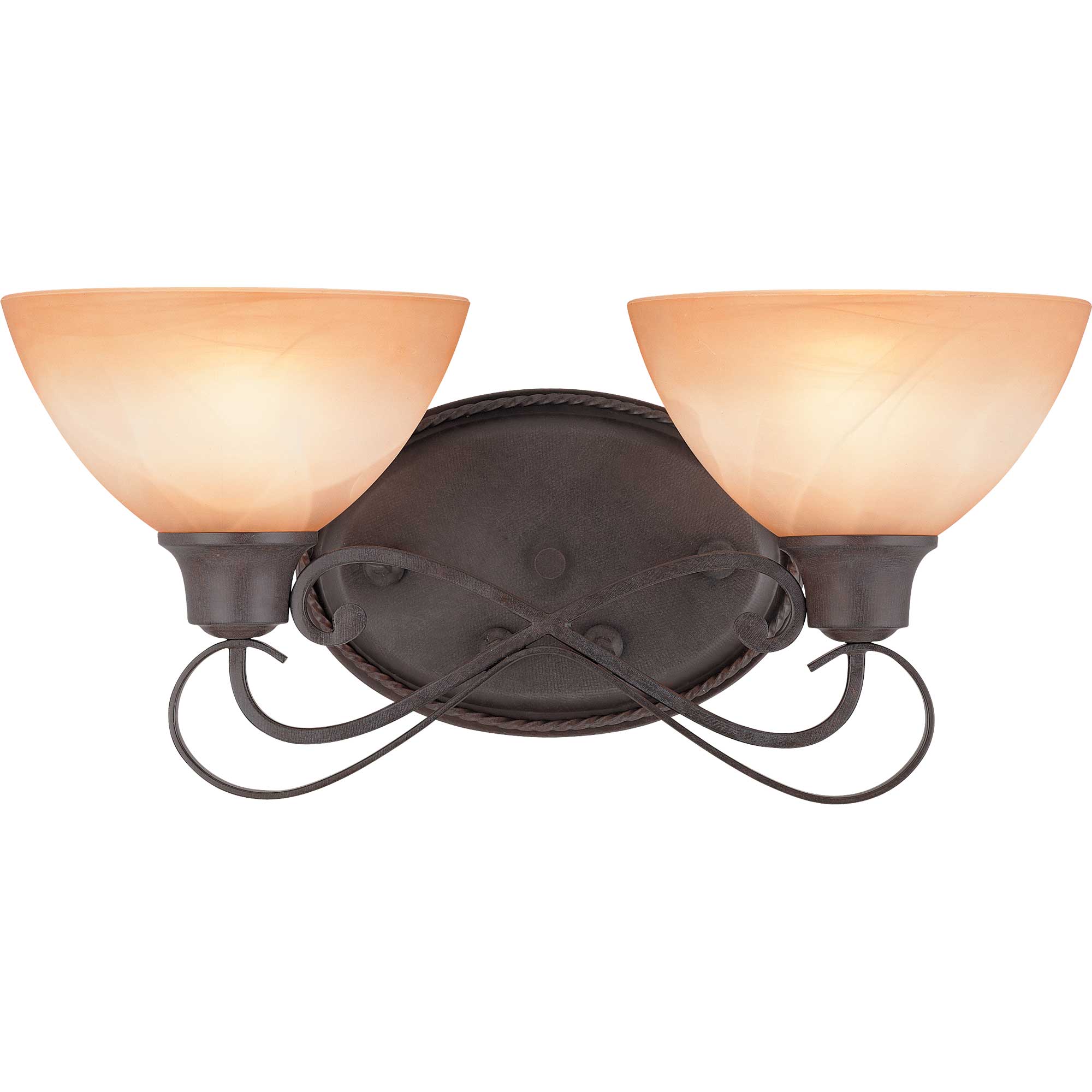 Volume Lighting V2662-53 Altamonte 17.75-in 2 -Light Bronze Traditional Vanity light