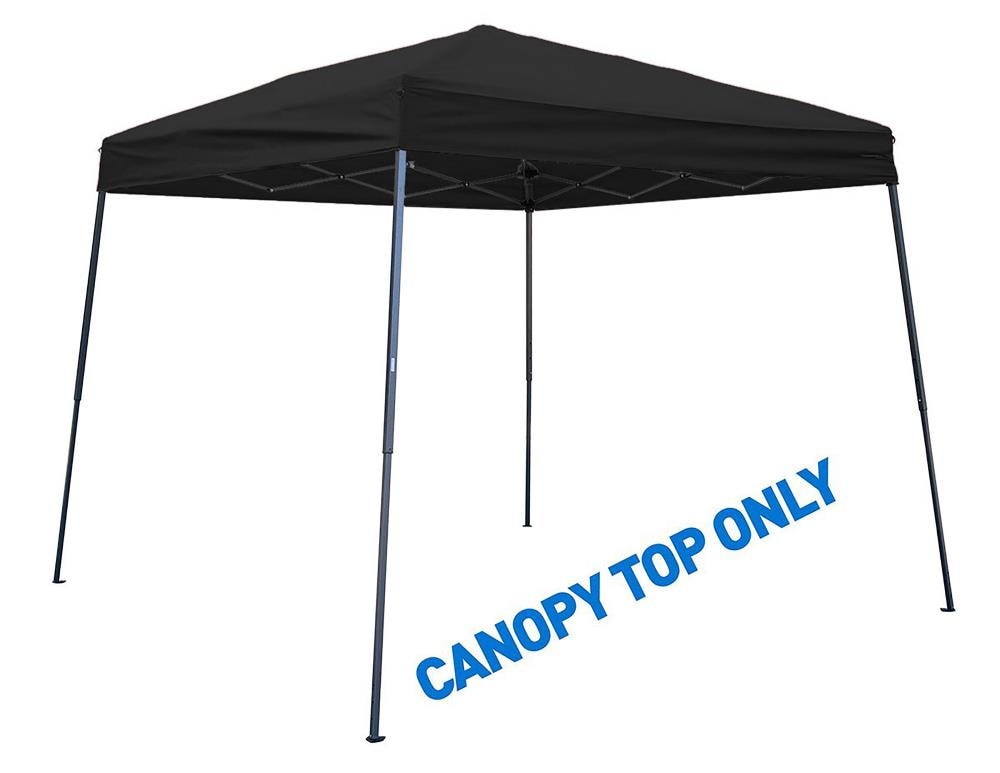 Trademark Innovations Black Canopy Replacement Top In The Parts Accessories Department At Com - Home Decor Innovations Parts