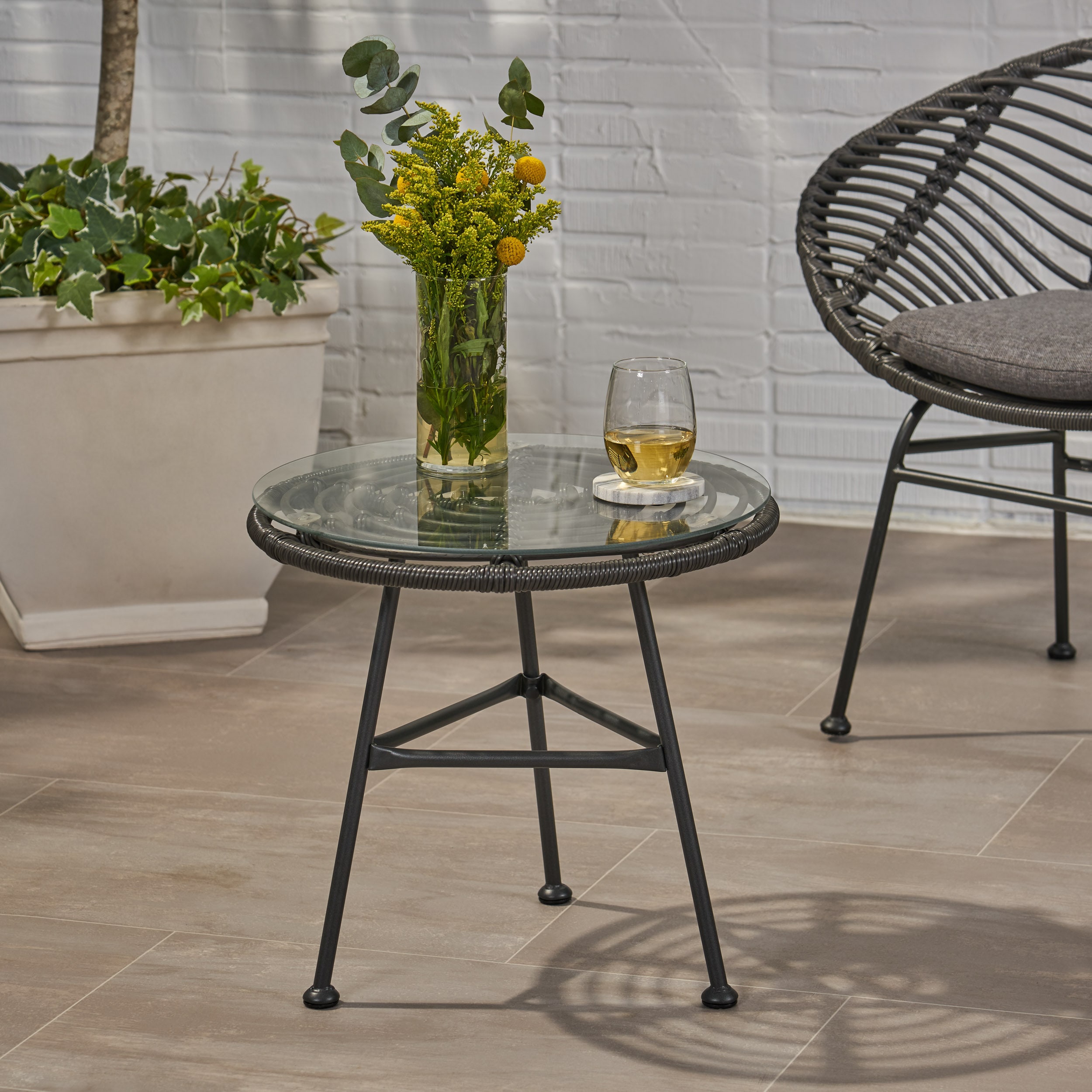 LOVMOR SF-WO-65038.00GRY Patio-Tables - View #6