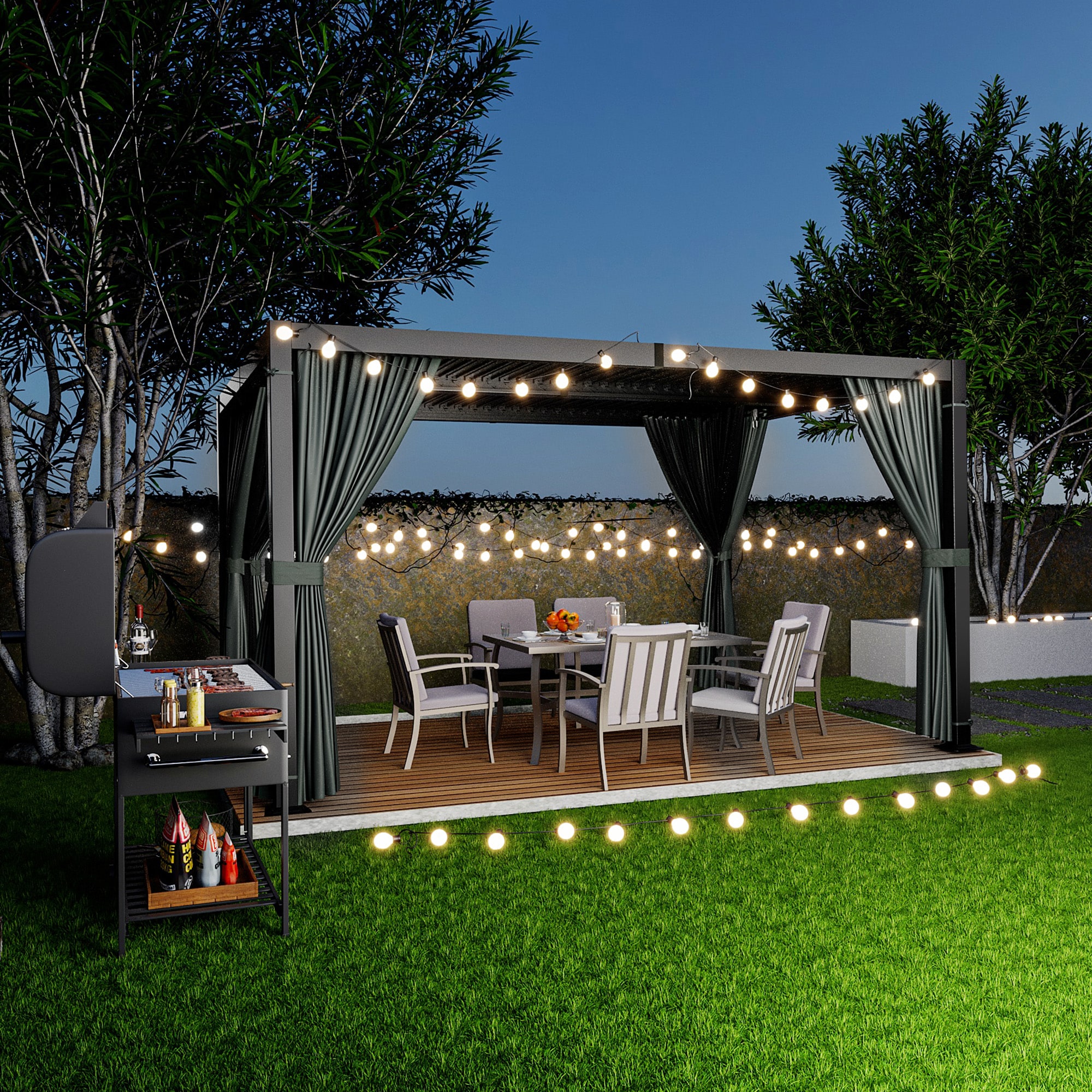  ZPPLBY-H-1013-WL3 Pergolas-2 - View #10