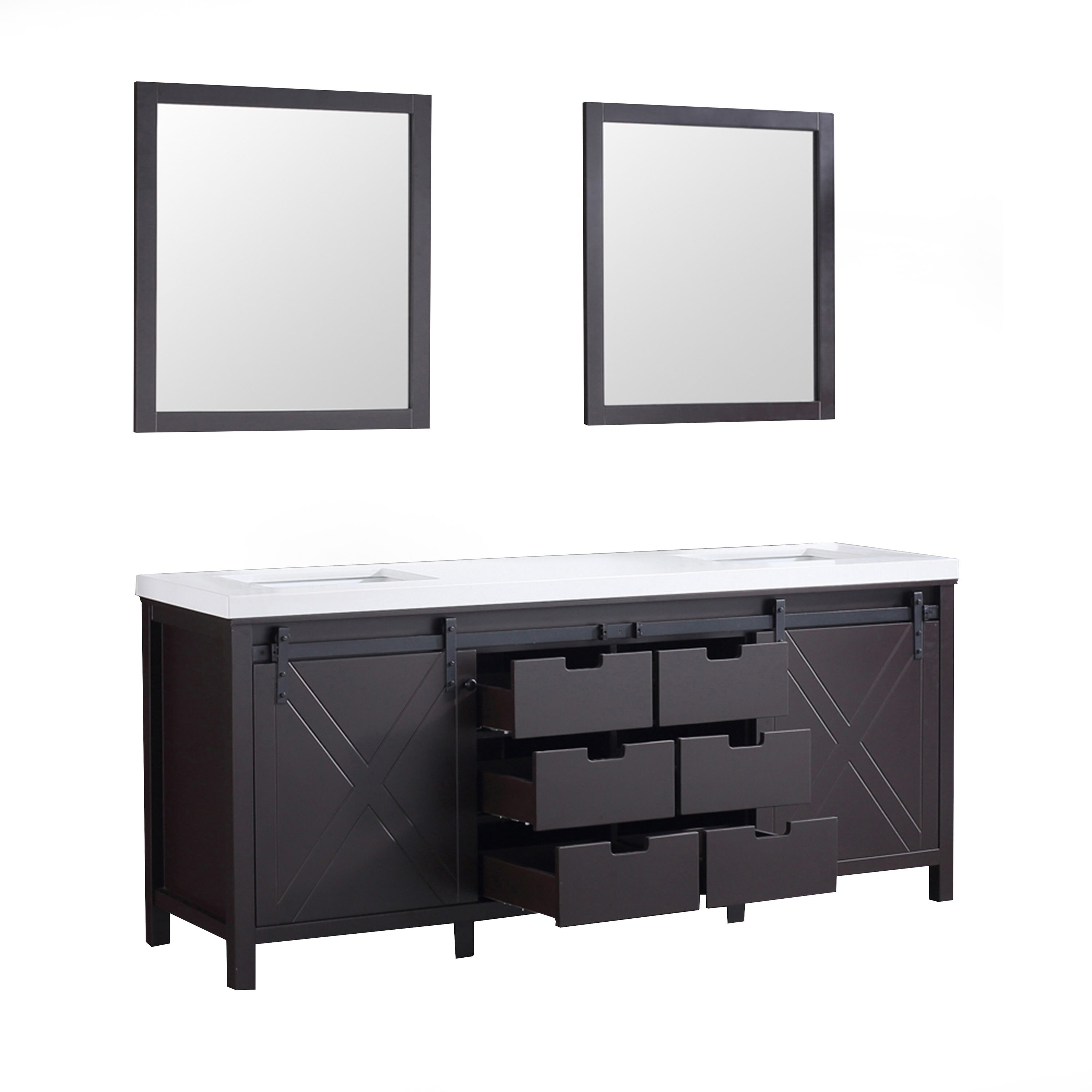 Lexora LM342280DCCSM30 Bath-Vanity-Combo - View #11