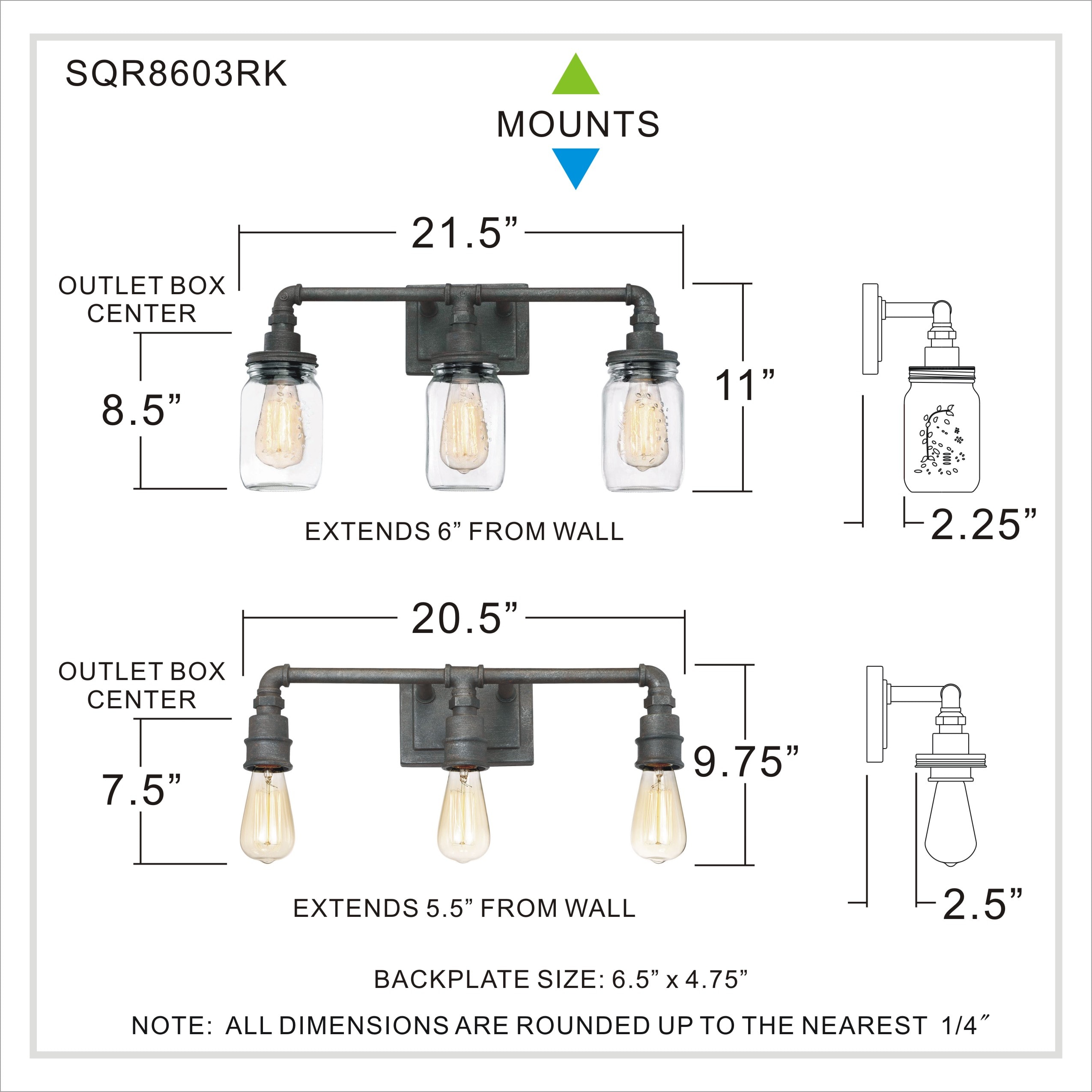 Quoizel SQR8603RK b089995 - View #9
