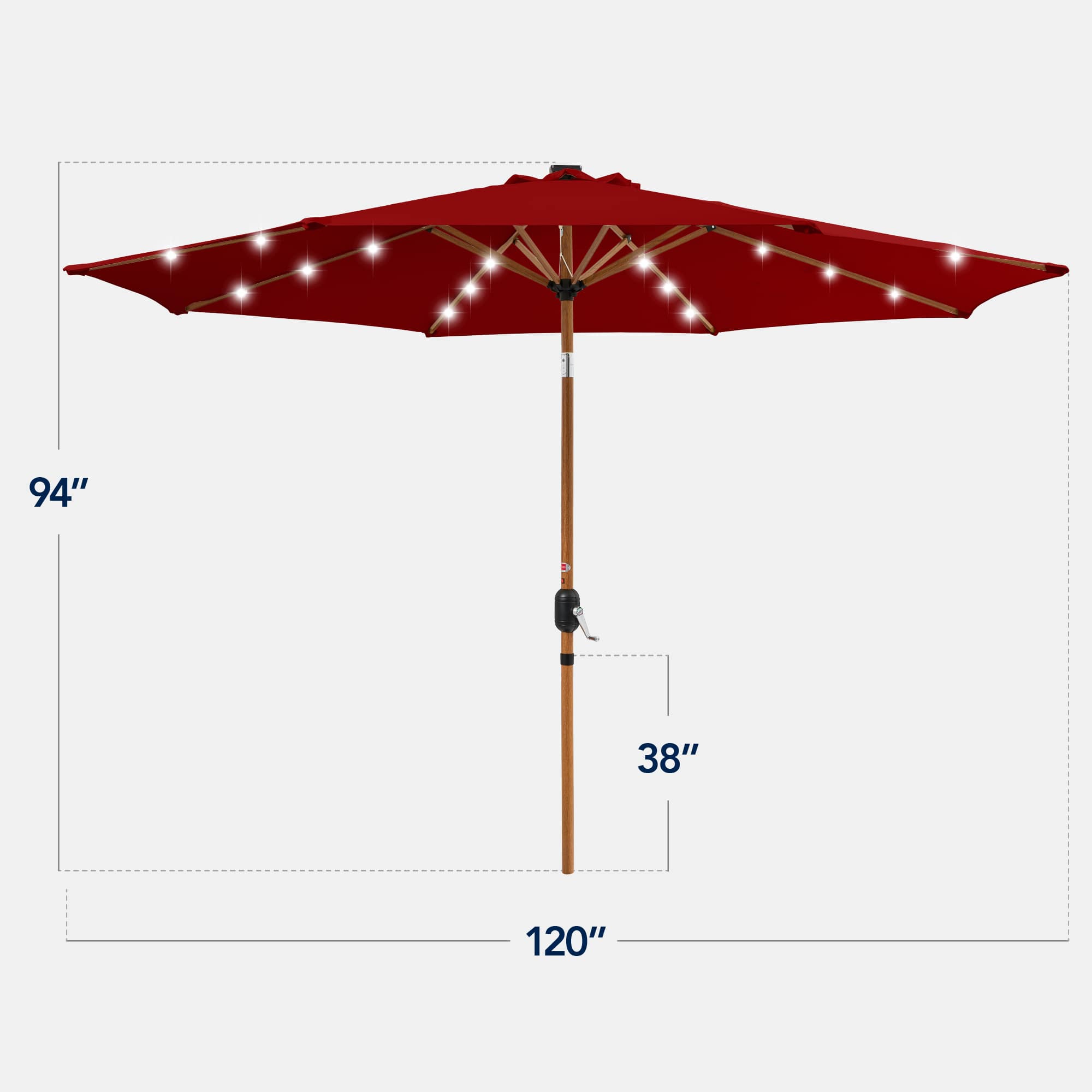 Best Choice Products SKY9453 Umbrellas-2 - View #2