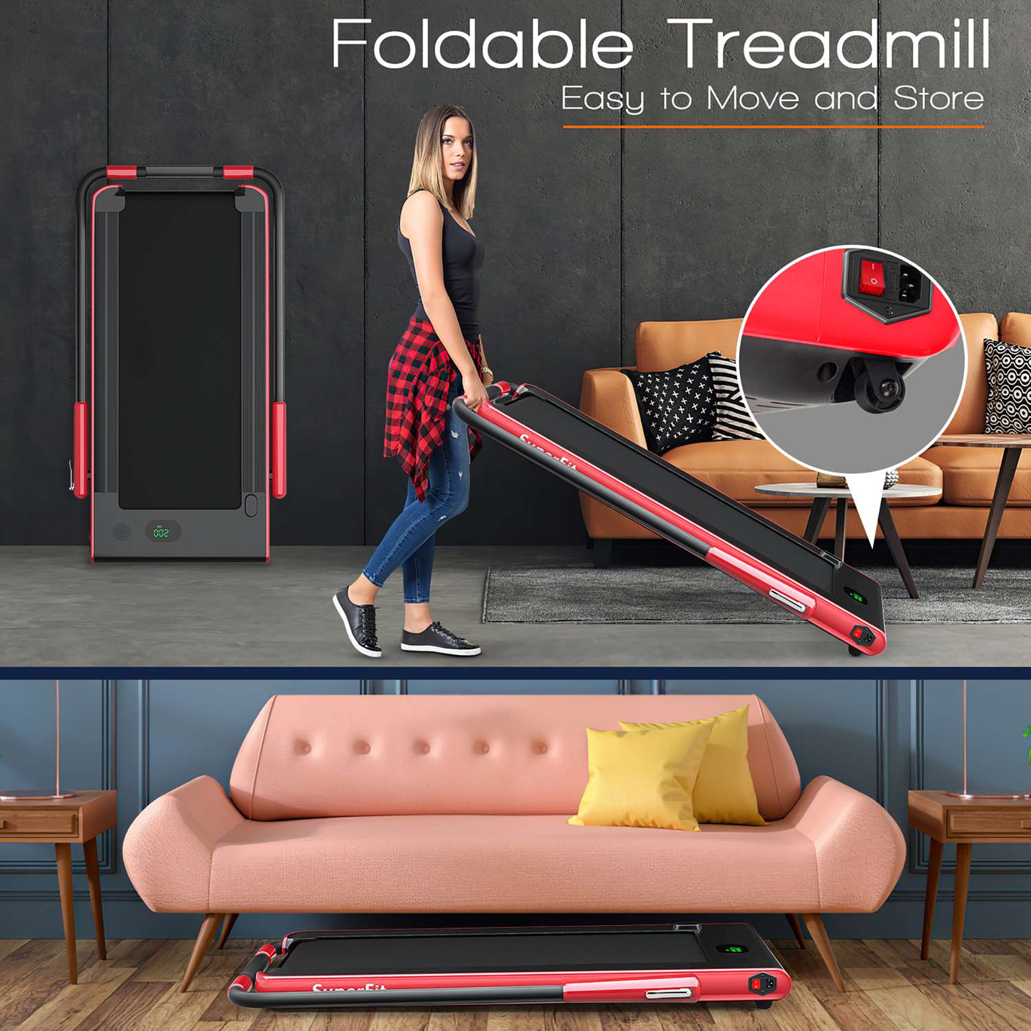 Costway CSHY000949 treadmills - View #8