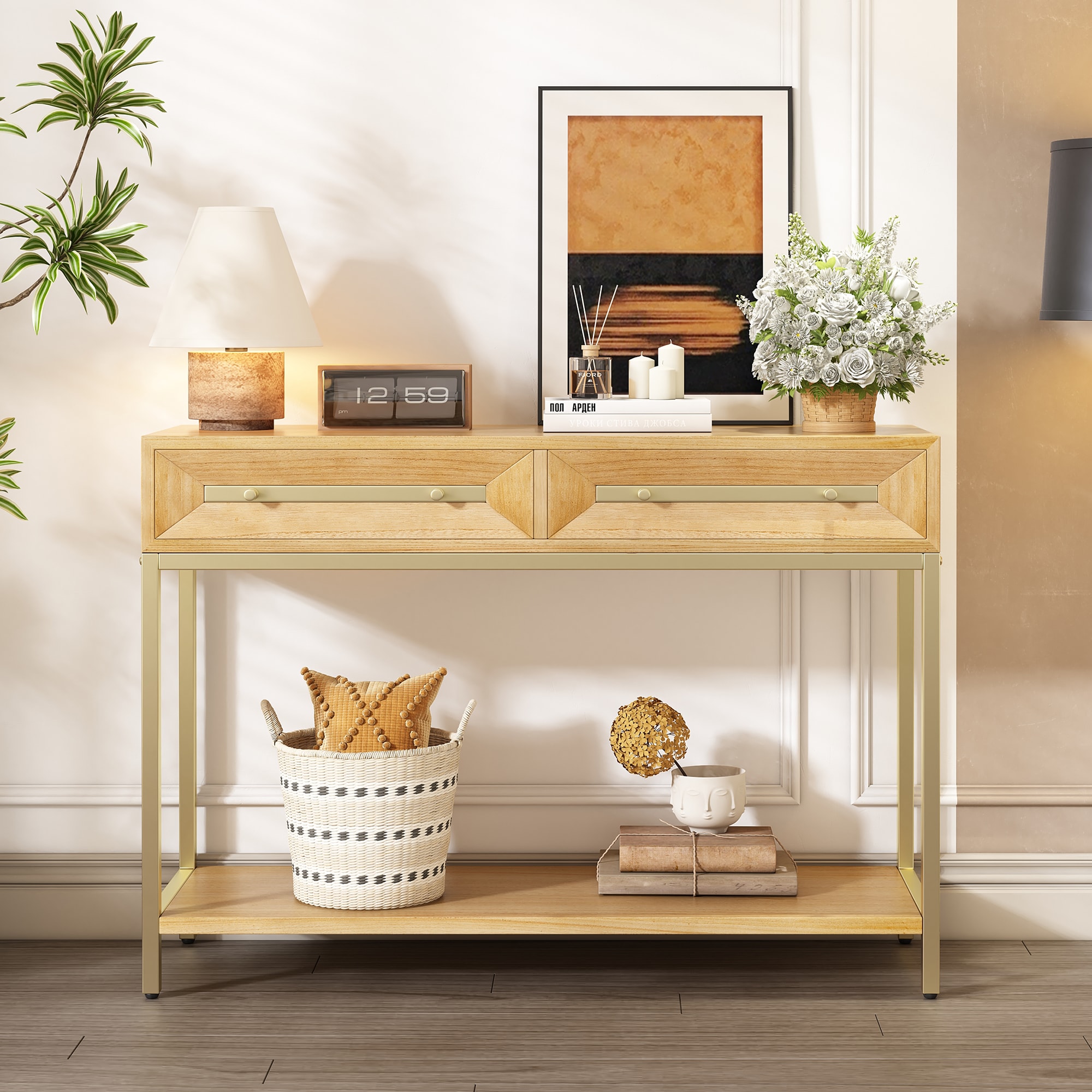 FurniFusion SF-R-7910N Console-Sofa-Tables - View #2