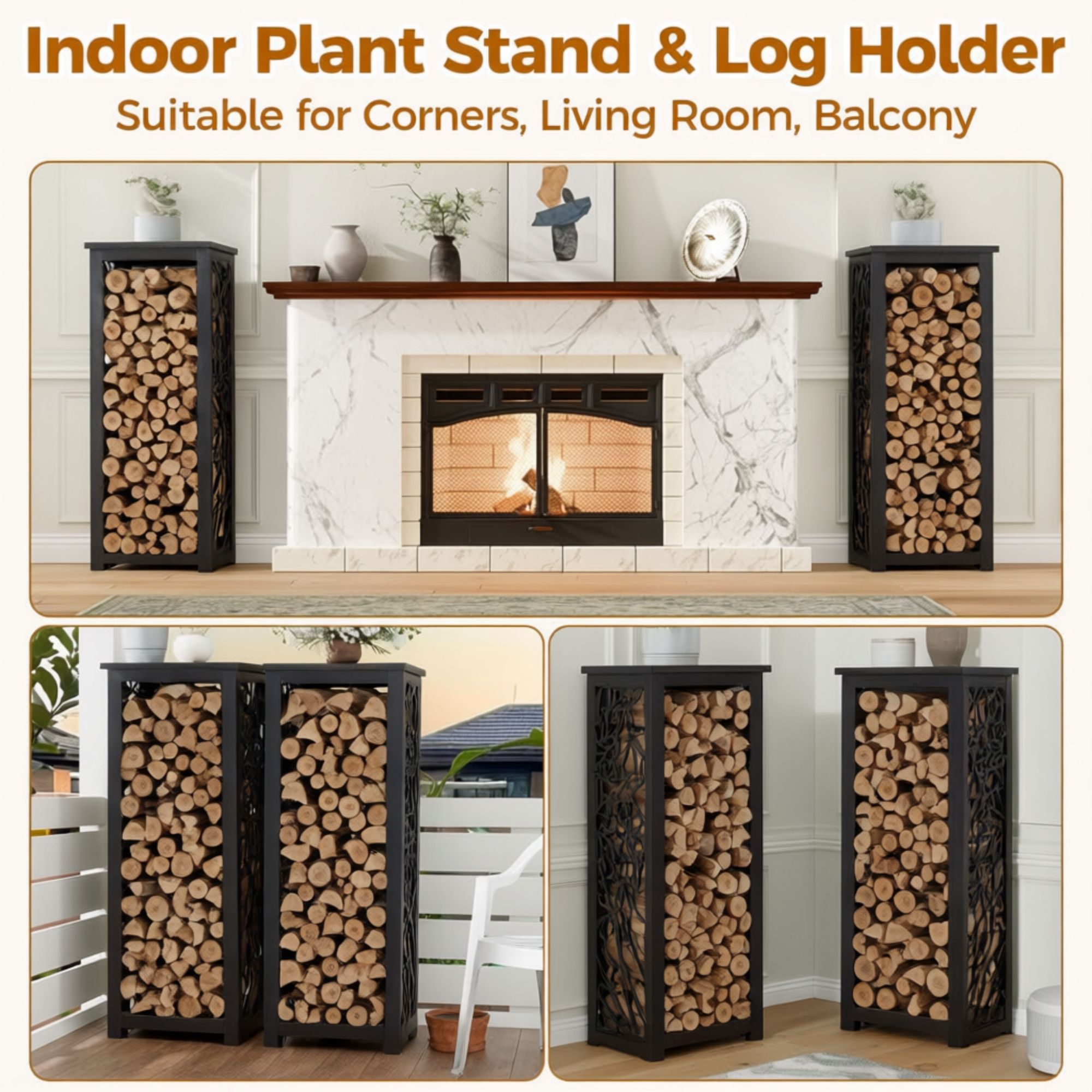 GlasFlength LW-G-HWFR001 Firewood-Storage - View #5
