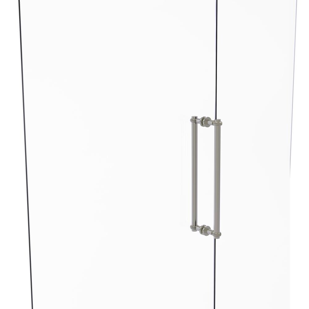 Allied Brass 404T-18BB-SN Satin nickel 18-Inches Hinged shower door Handle