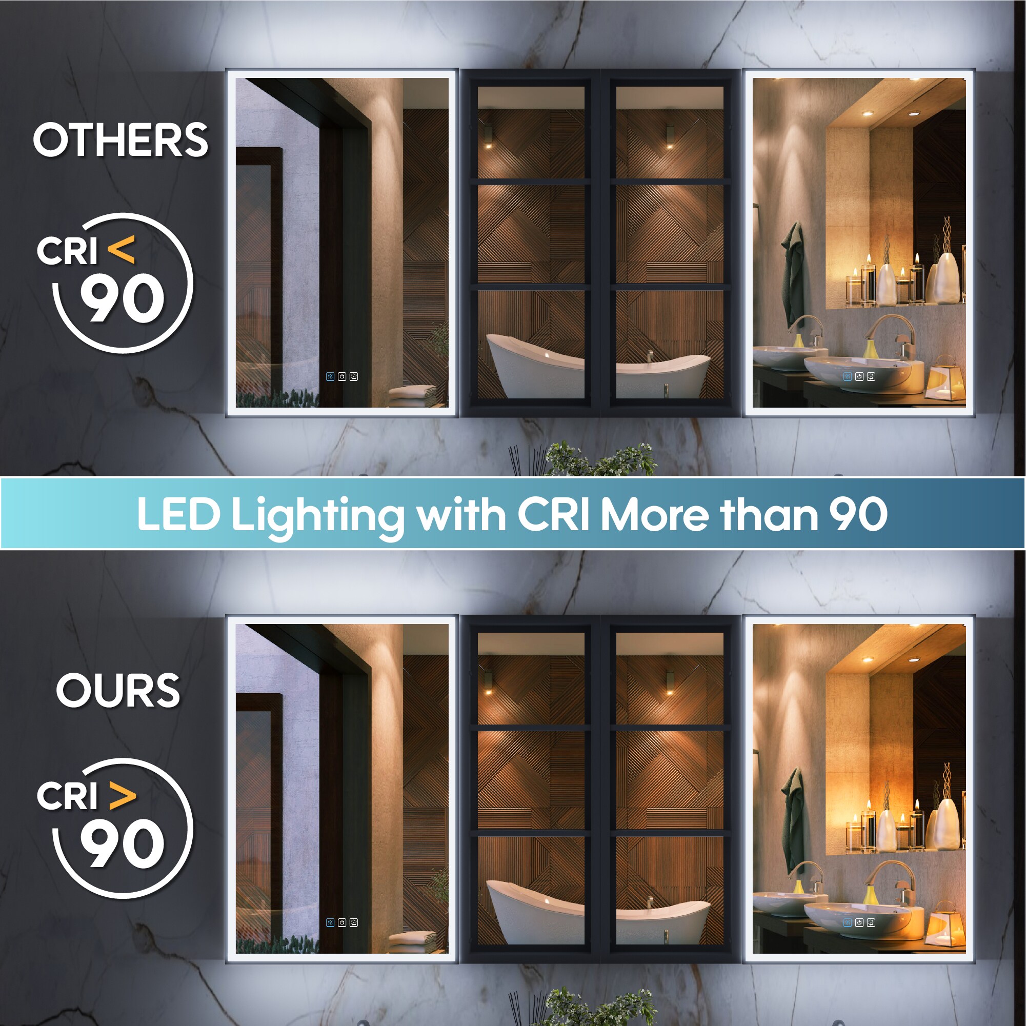 WELLFOR W12MCL2030LR-2MC Bathroom-Medicine-Cabinets - View #13