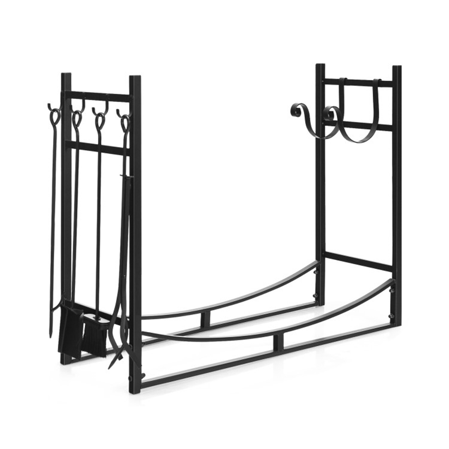 Mondawe MO-OP70814 30-in x 36-in x 13-in Steel Log rack