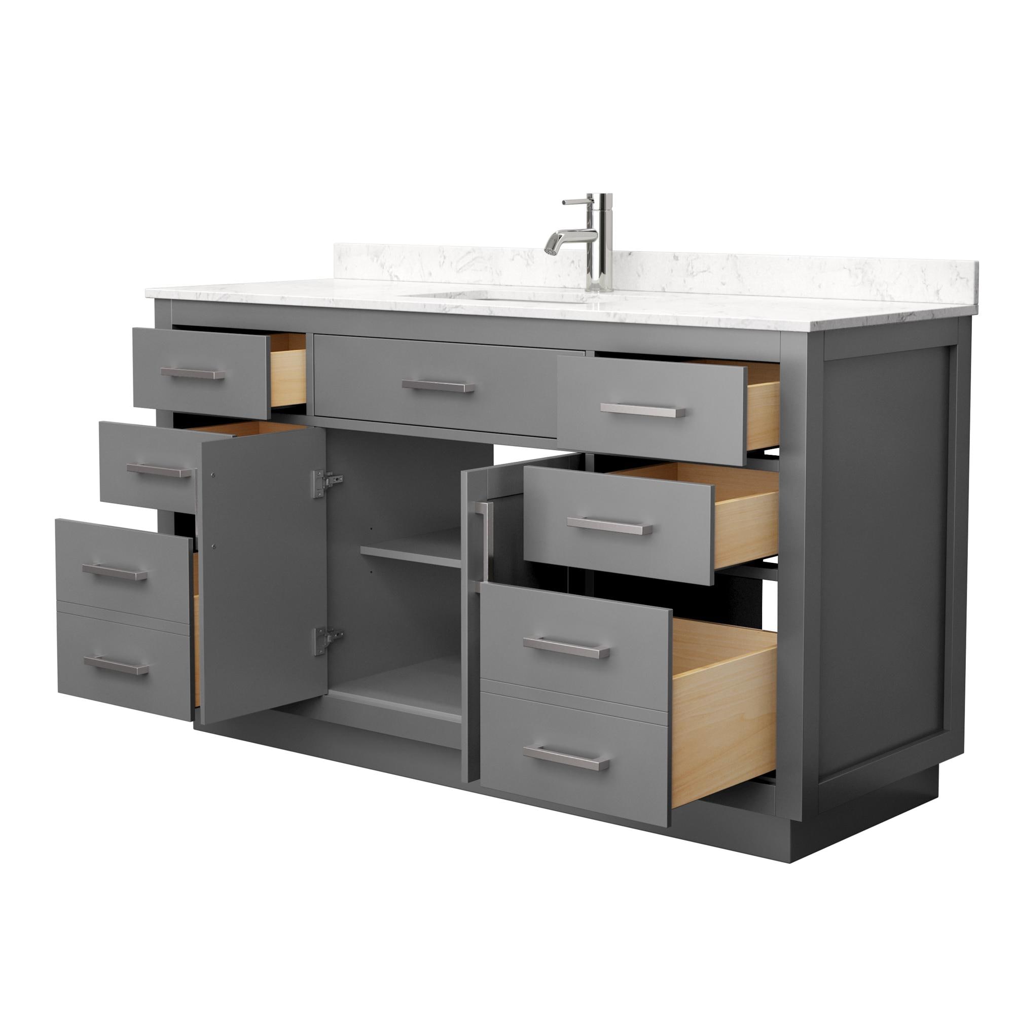 Wyndham Collection WCG262660SKGCCUNSMXX Bath-Vanity-Combo - View #2