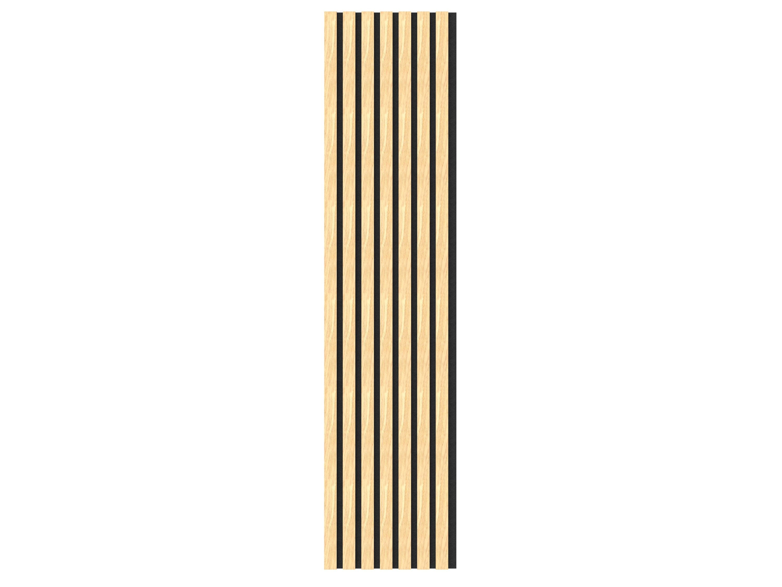 Origin 21 JM1202-26WV-28120 47.24-in x 11.22-in Oak Veneer Acoustical Sound Absorbing Panel