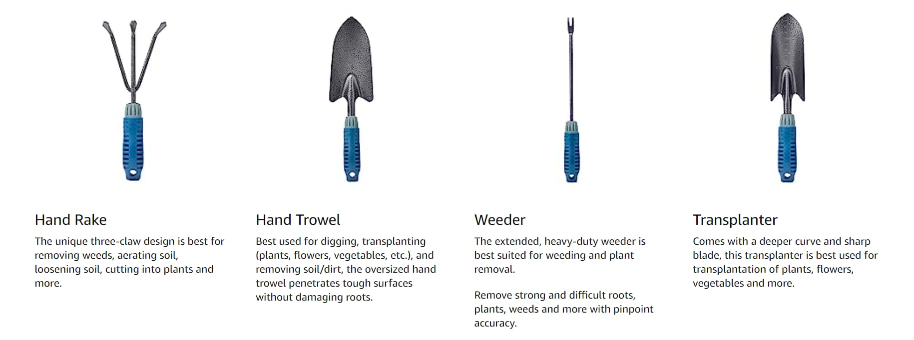 CHARGUY 4 Garden-Hand-Tool-Kits - View #4