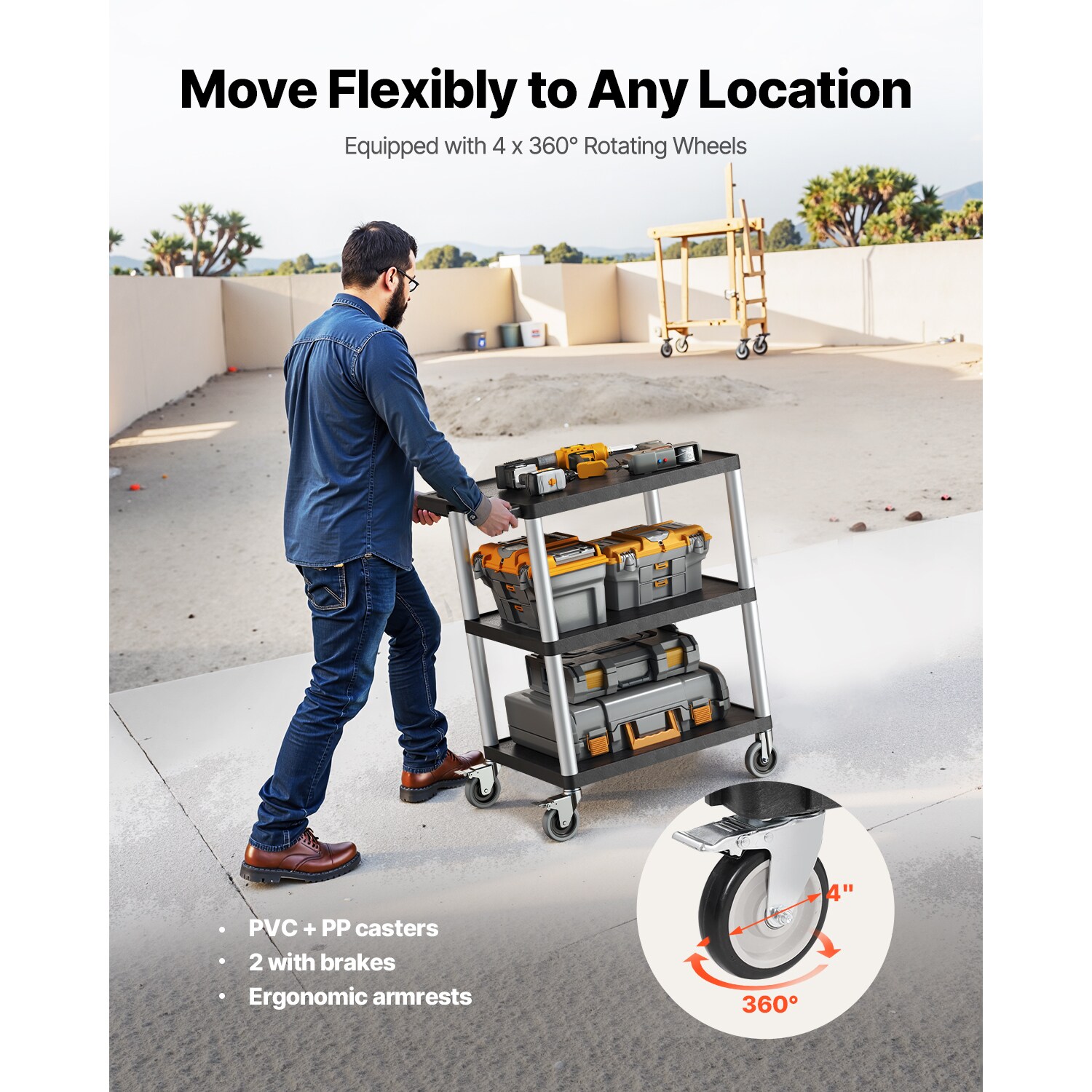 VEVOR SCDXSLSYTCXH07171V0 Dump-Cart - View #4