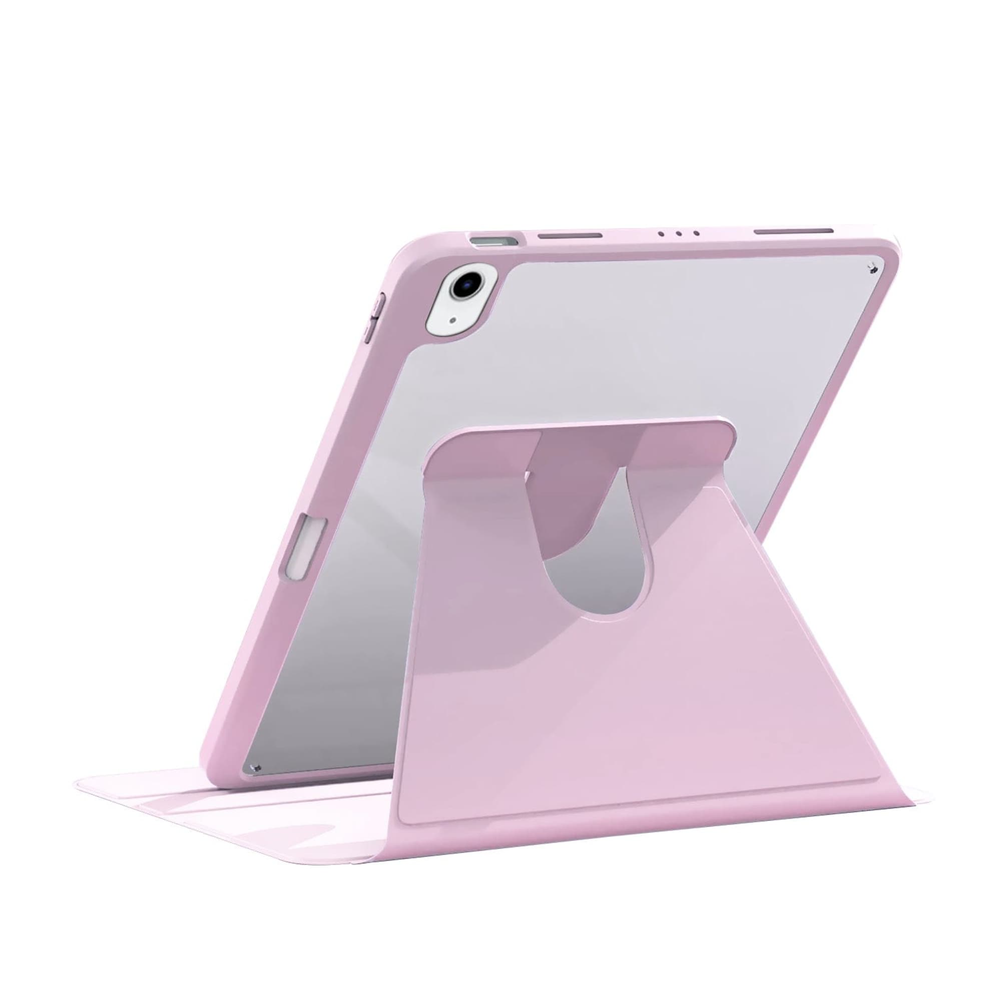 SAHARA  - Venture Series Rotating Folio Case for Apple iPad 11'' (A16) and iPad 10.9'' (10th Gen) - Pink