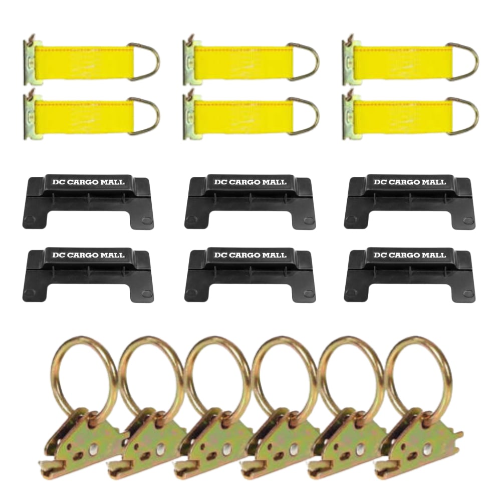 DC Cargo E-Track Steel E-track 18 -Pieces #ETAK-6