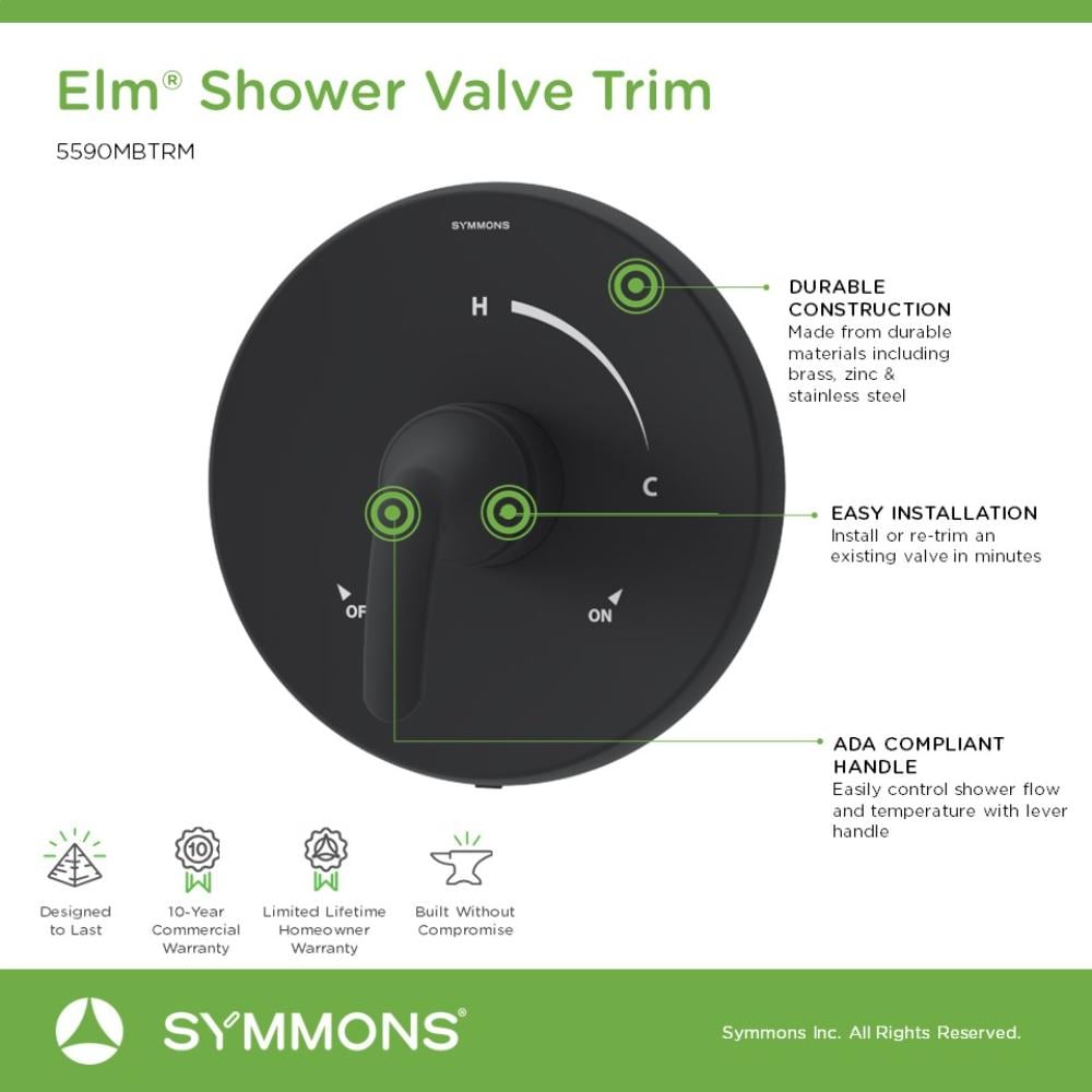 Symmons 5590MBTRM Shower-Handles - View #3