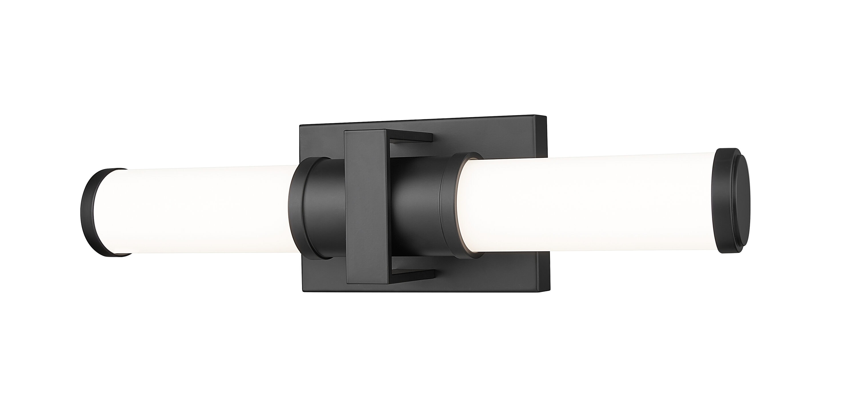 Z-Lite 1019-18W-MB-LED Idris 18.5-in 1 -Light Matte Black Integrated LED Transitional Vanity light