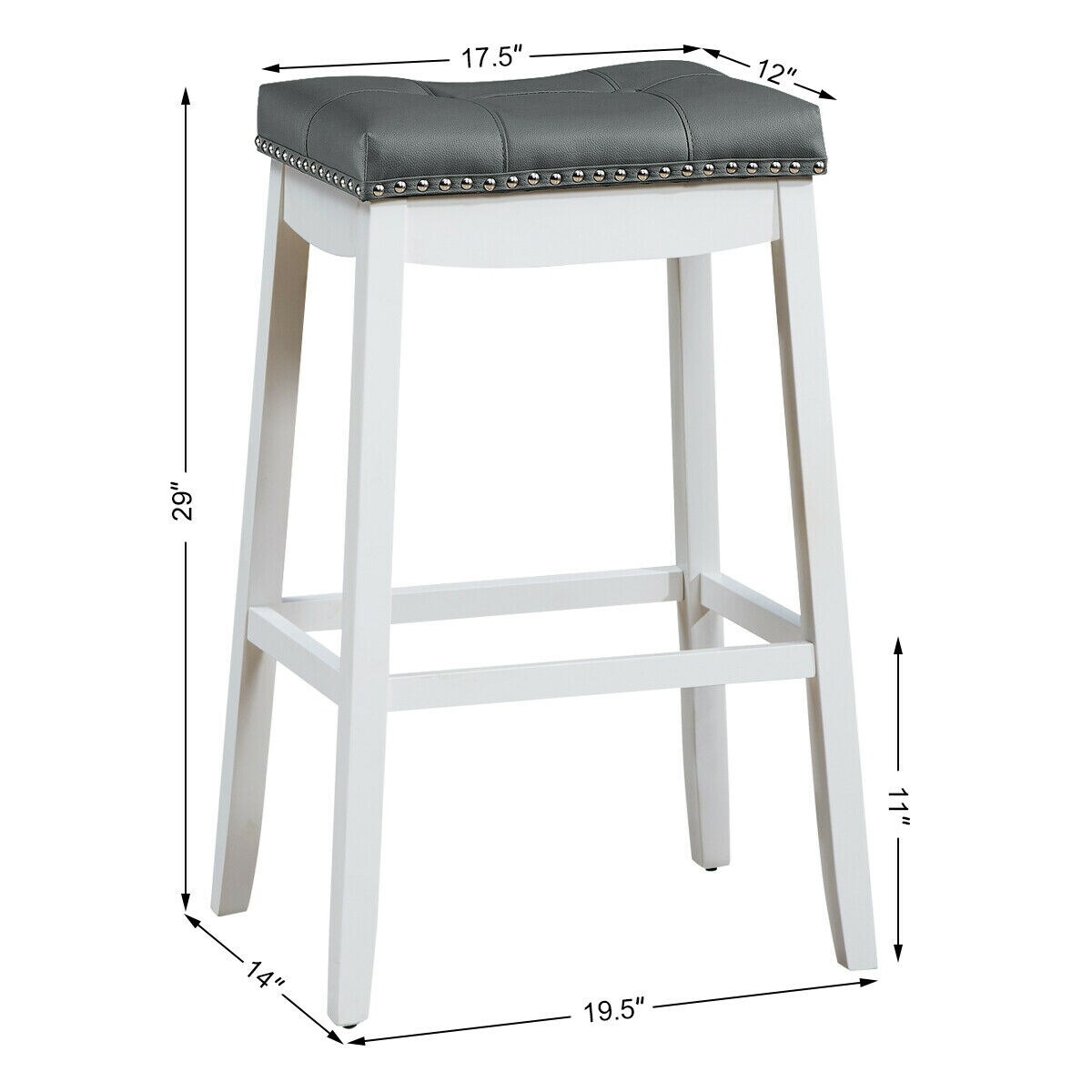 Slickblue D-CO-HW67256WH stools - View #6