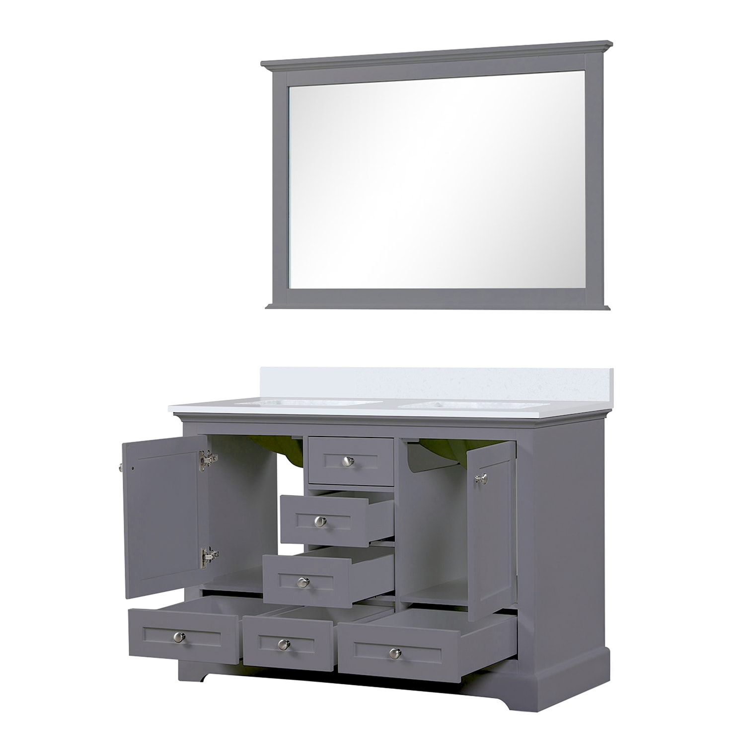 Lexora LD342248DBWQM46 Bath-Vanity-Combo - View #7