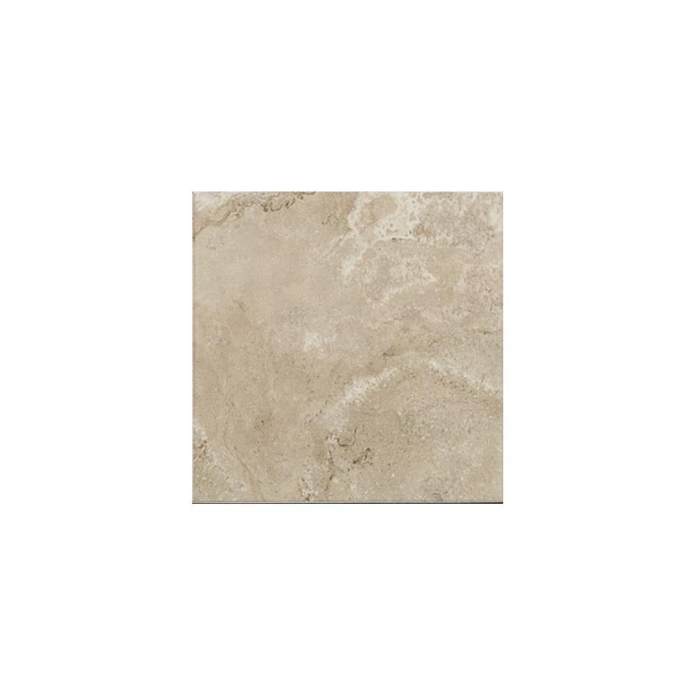 American Olean Pozzalo Coastal Beige Ceramic Bullnose Tile (6-in x 6-in)