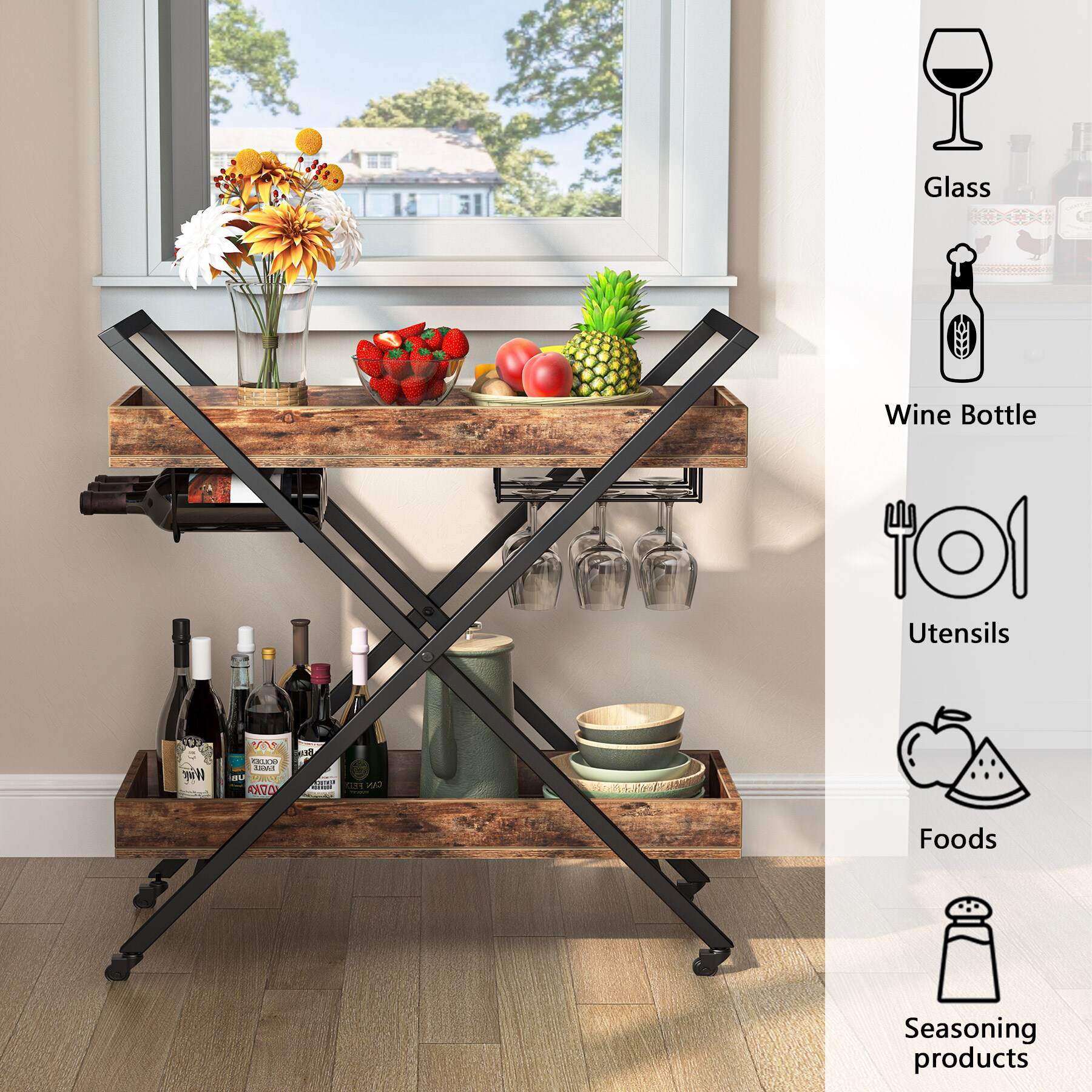 Tribesigns HOGA-XK00109 Dining-Kitchen-Storarge - View #6