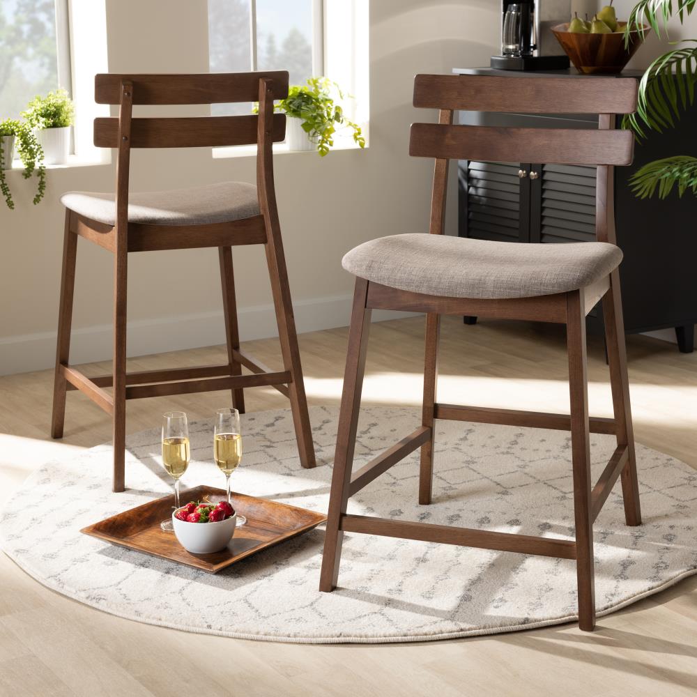 Baxton Studio 159-2PC-9697-LW stools - View #6