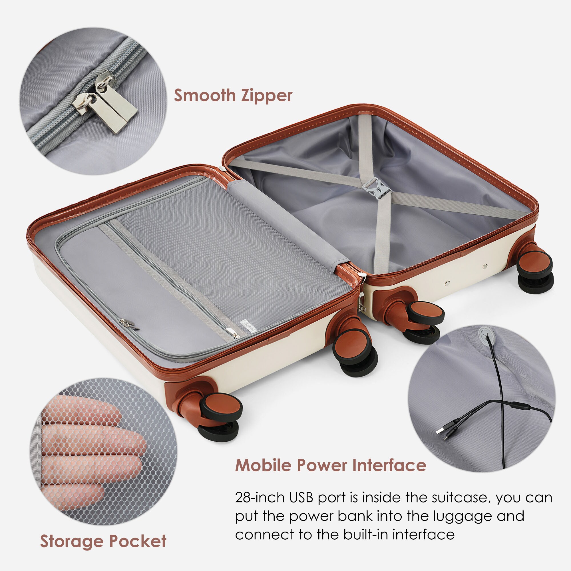 SINOFURN SYD9600010IR Luggage-And-Luggage-Sets - View #9