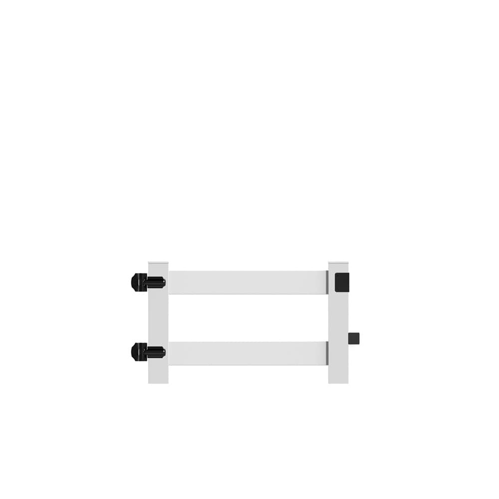 Freedom 73025437 2-ft H x 5-ft W White Vinyl Fence gate (Unassembled)