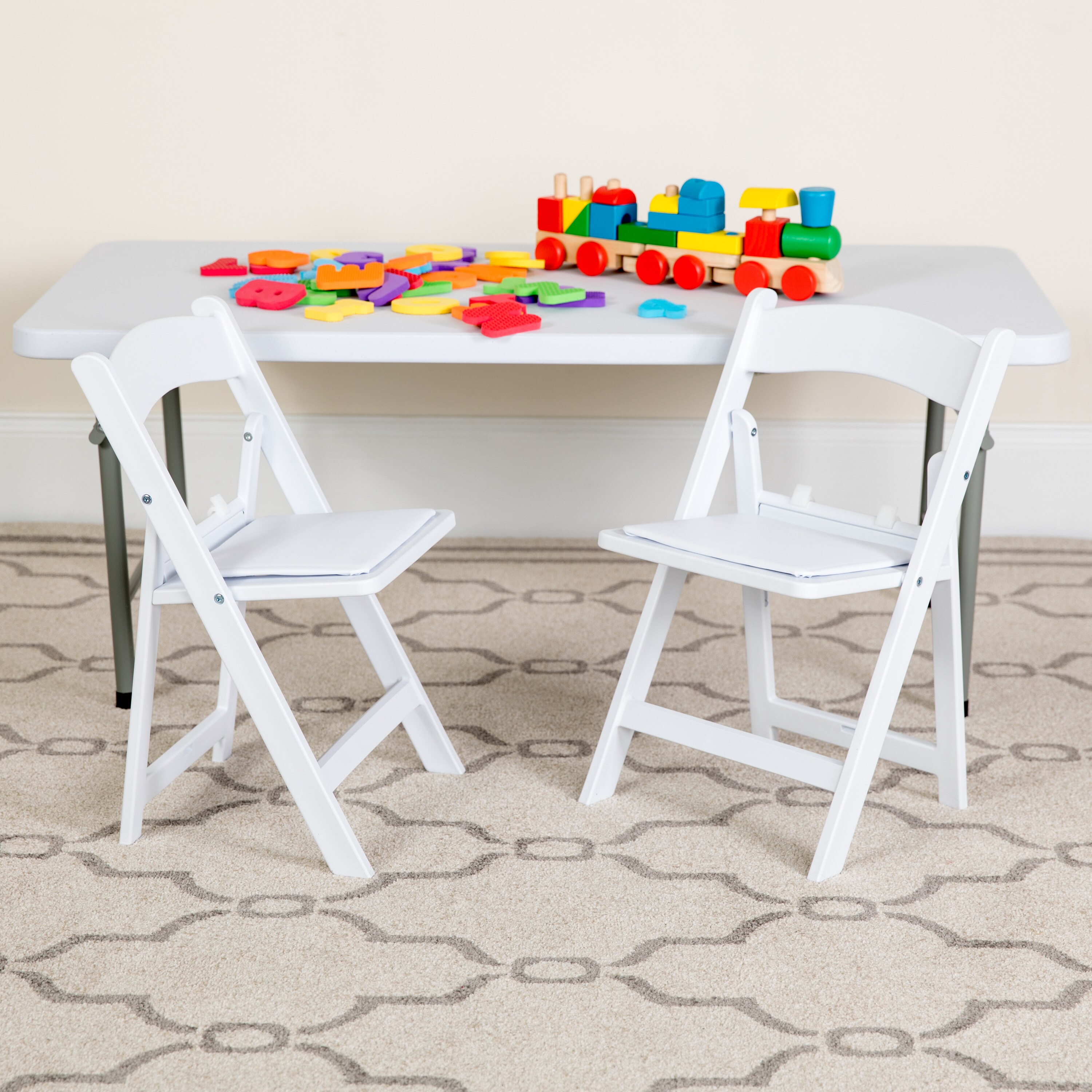 Child size on sale folding table