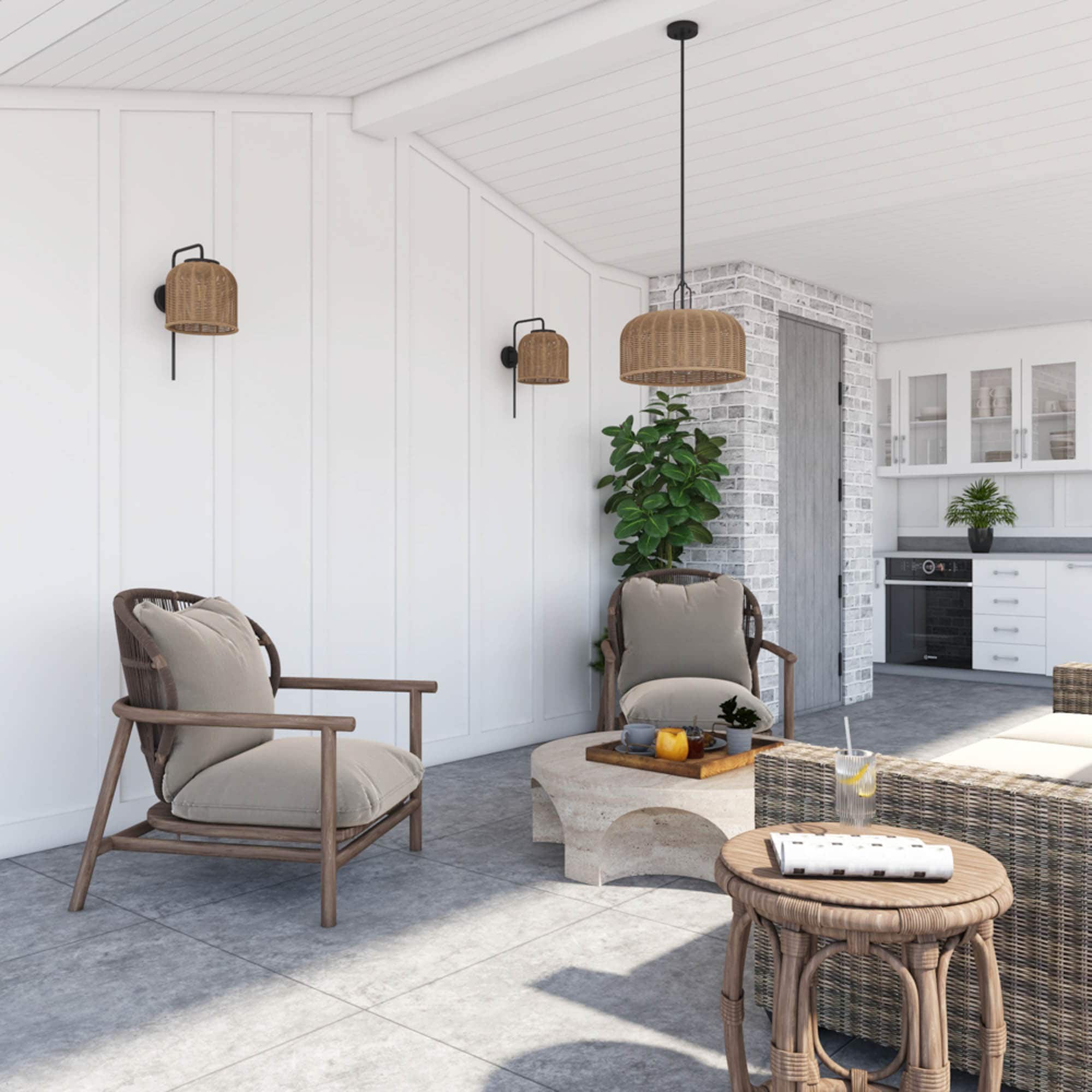 allen + roth 43040 Outdoor-Wall-Lighting - View #6