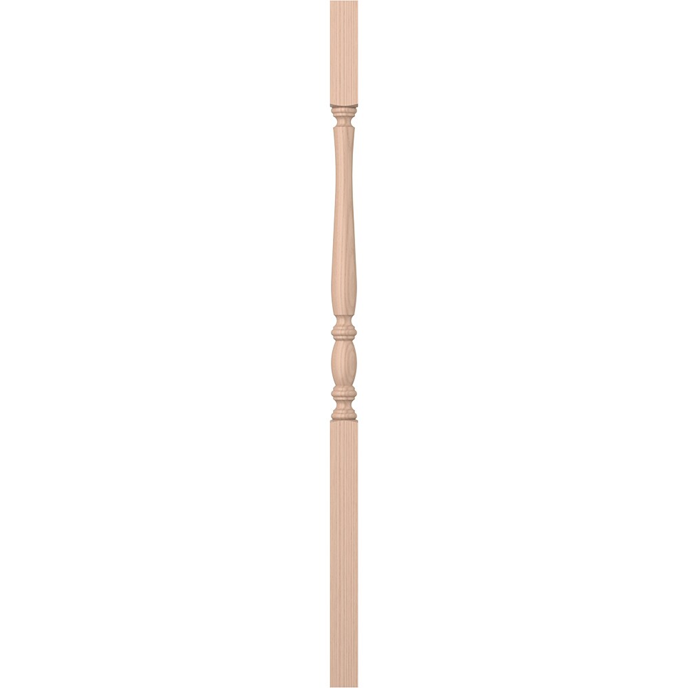 L.J. Smith Stair Systems LJP-2105-M 42 42-in x 1.75-in Unfinished Maple Square Top Stair Baluster
