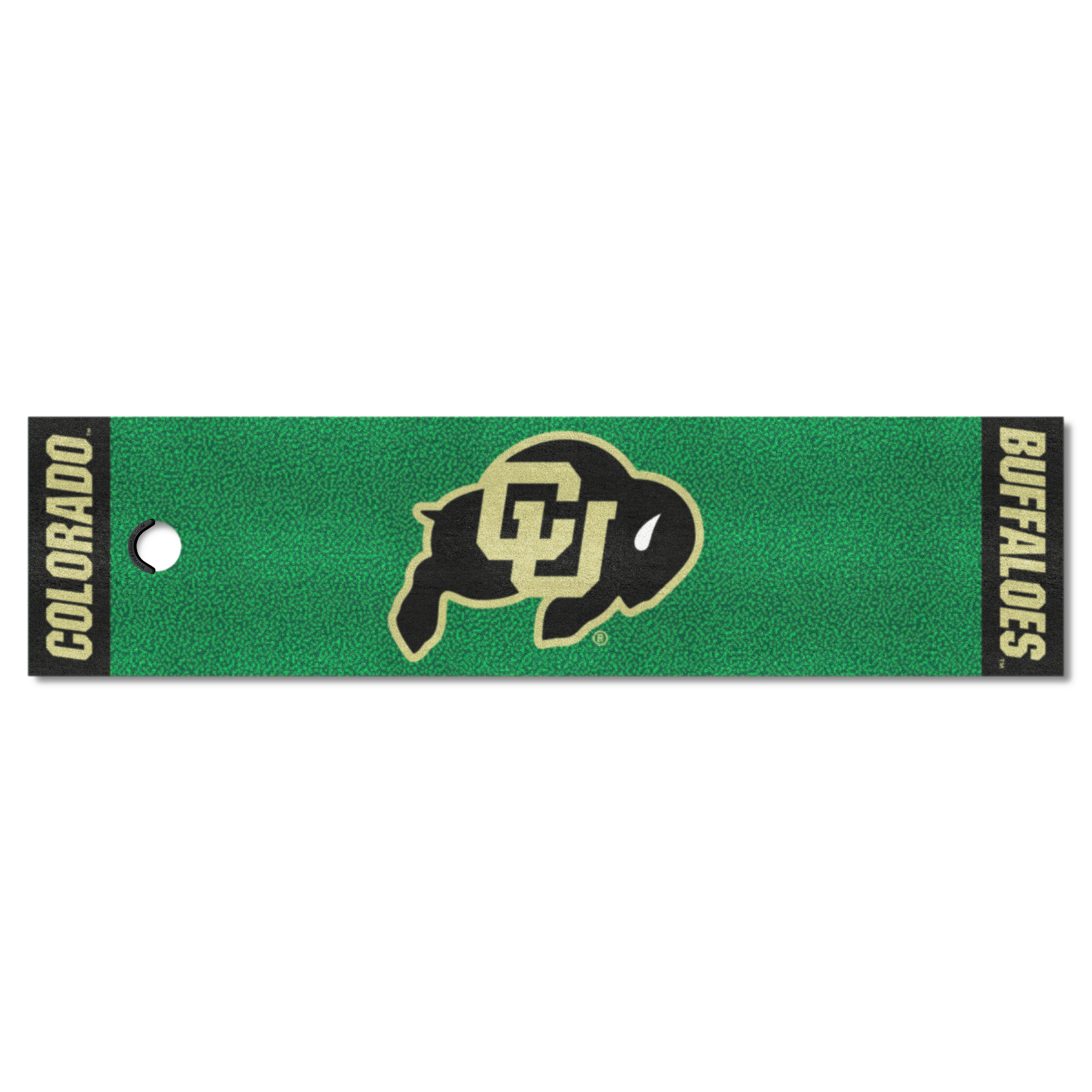 FANMATS 12809 1.5-ft x 6-ft NCAA Putting Green Mat Putting Green