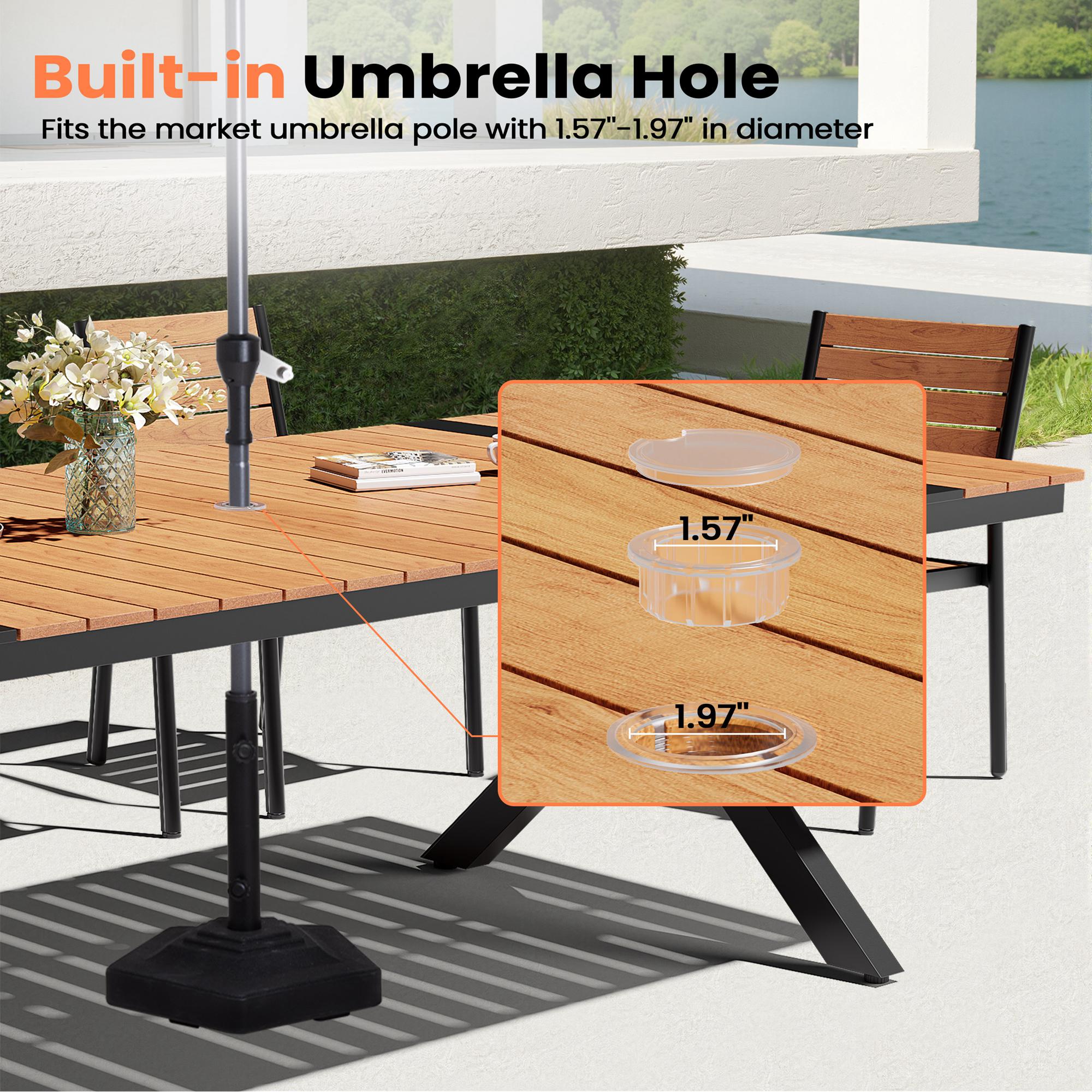 Pellebant ST25-TB063BRN240 Patio-Tables - View #4