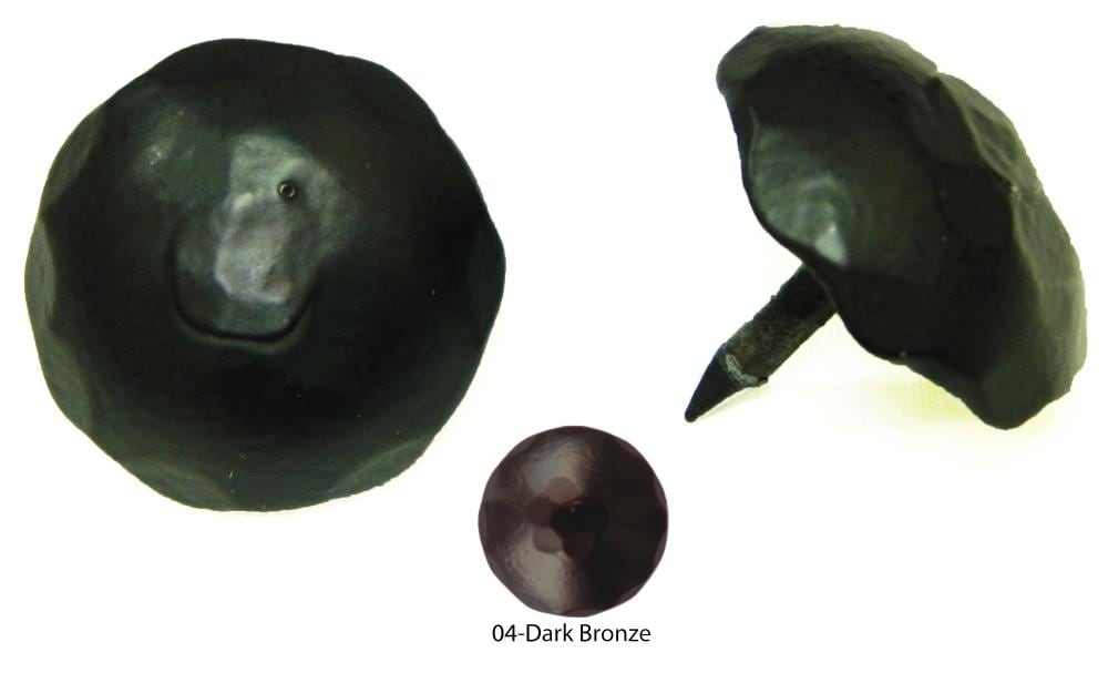 Agave Ironworks CL001-04-4PK Round Clavos 4-Pack 3/4-in Bronze Gate Hardware Kit