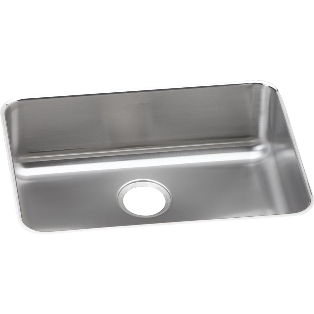 Lustertone 26" Stainless Steel Single Bowl Undermount Sink