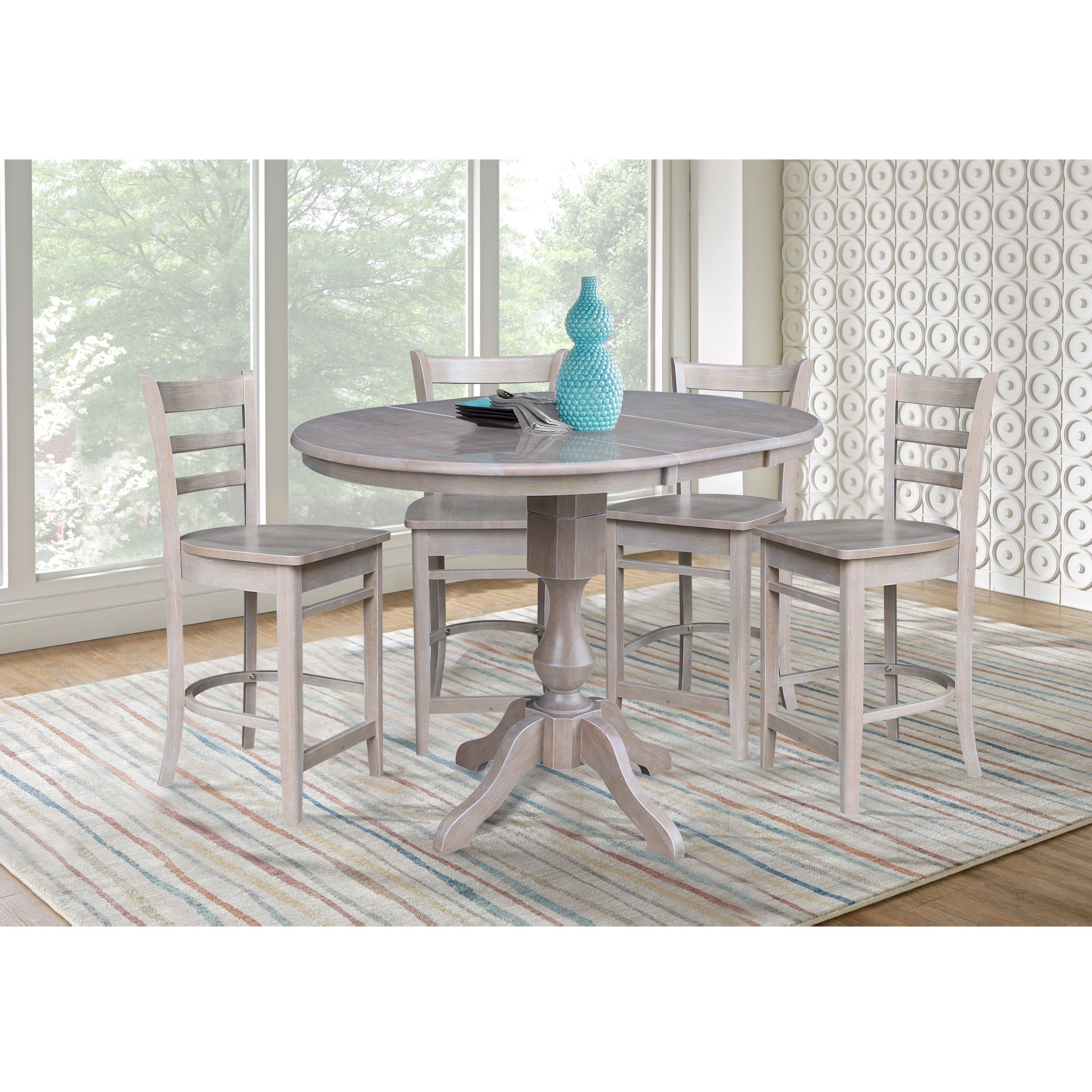 International Concepts K09-36RXT-11-S6172-4 Dining-Sets - View #2