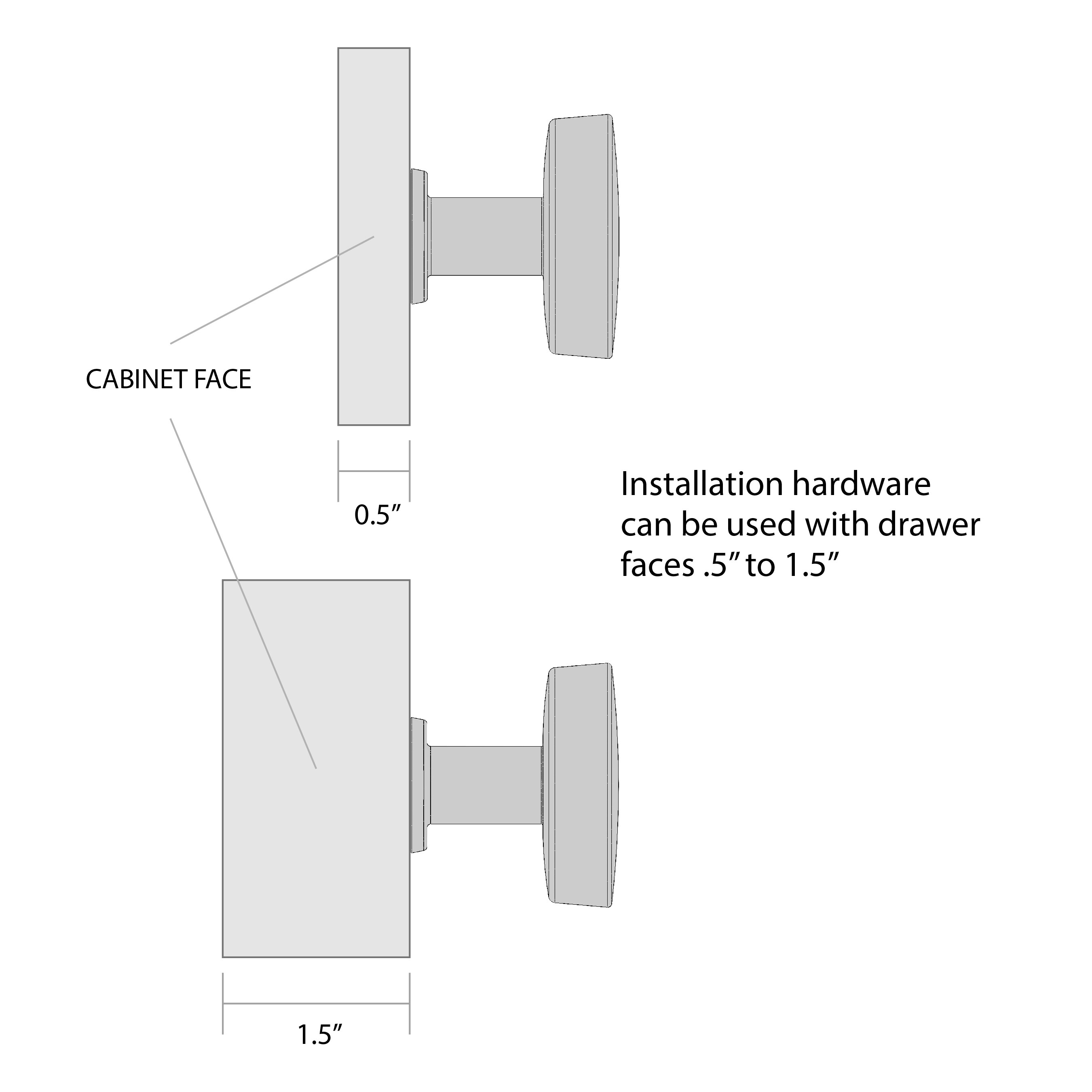 Origin 21 CAB-000-326-BG Cabinet-Knobs - View #6