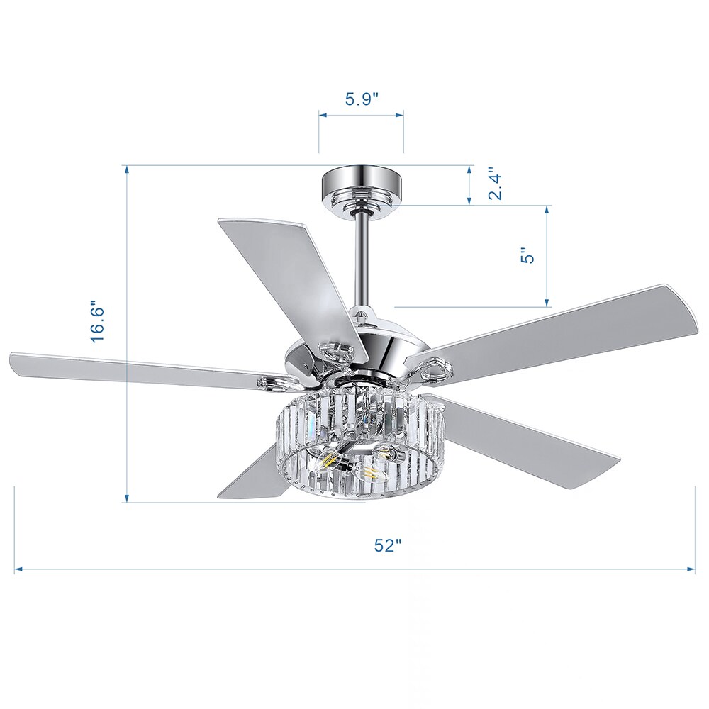 Breezary 24003-CH Ceiling-Fans - View #14
