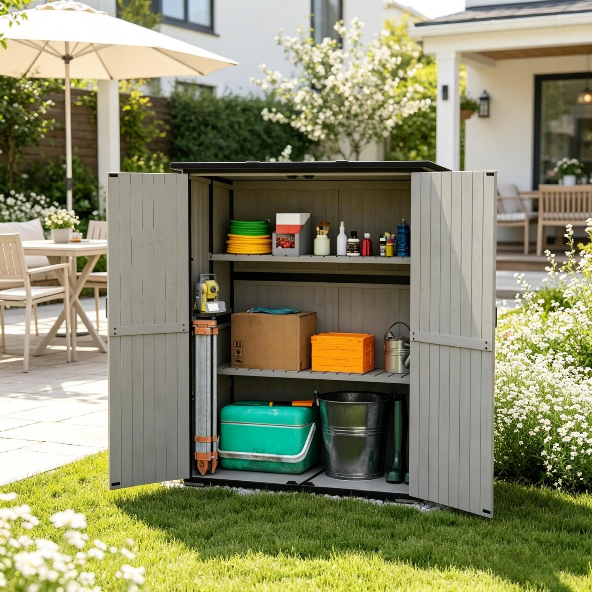 Wooakway FXLS0607-605B91 Wood-Storage-Buildings - View #3
