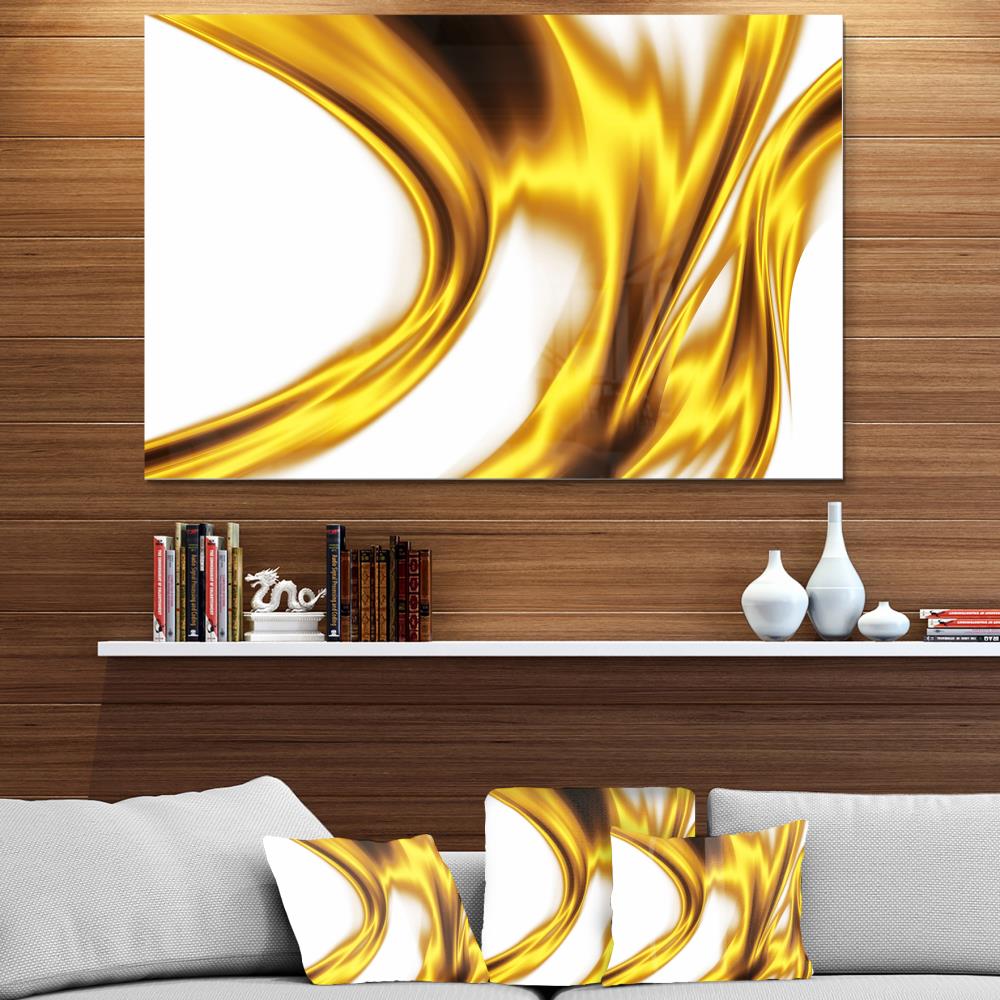 Designart 30-in H x 40-in W Abstract Metal Print at Lowes.com