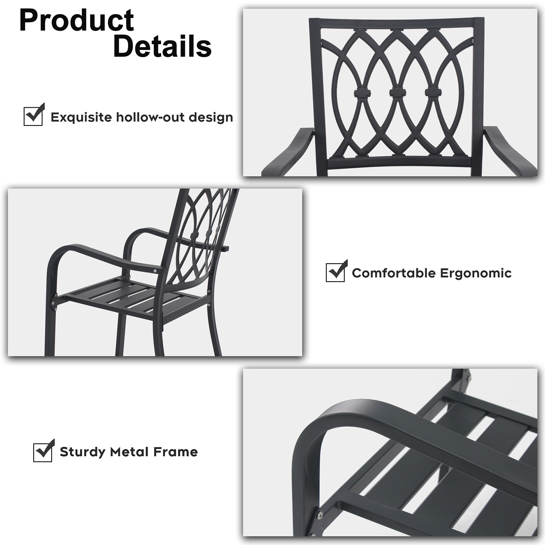 SINOFURN SYG1100024GY Patio-Chairs - View #3