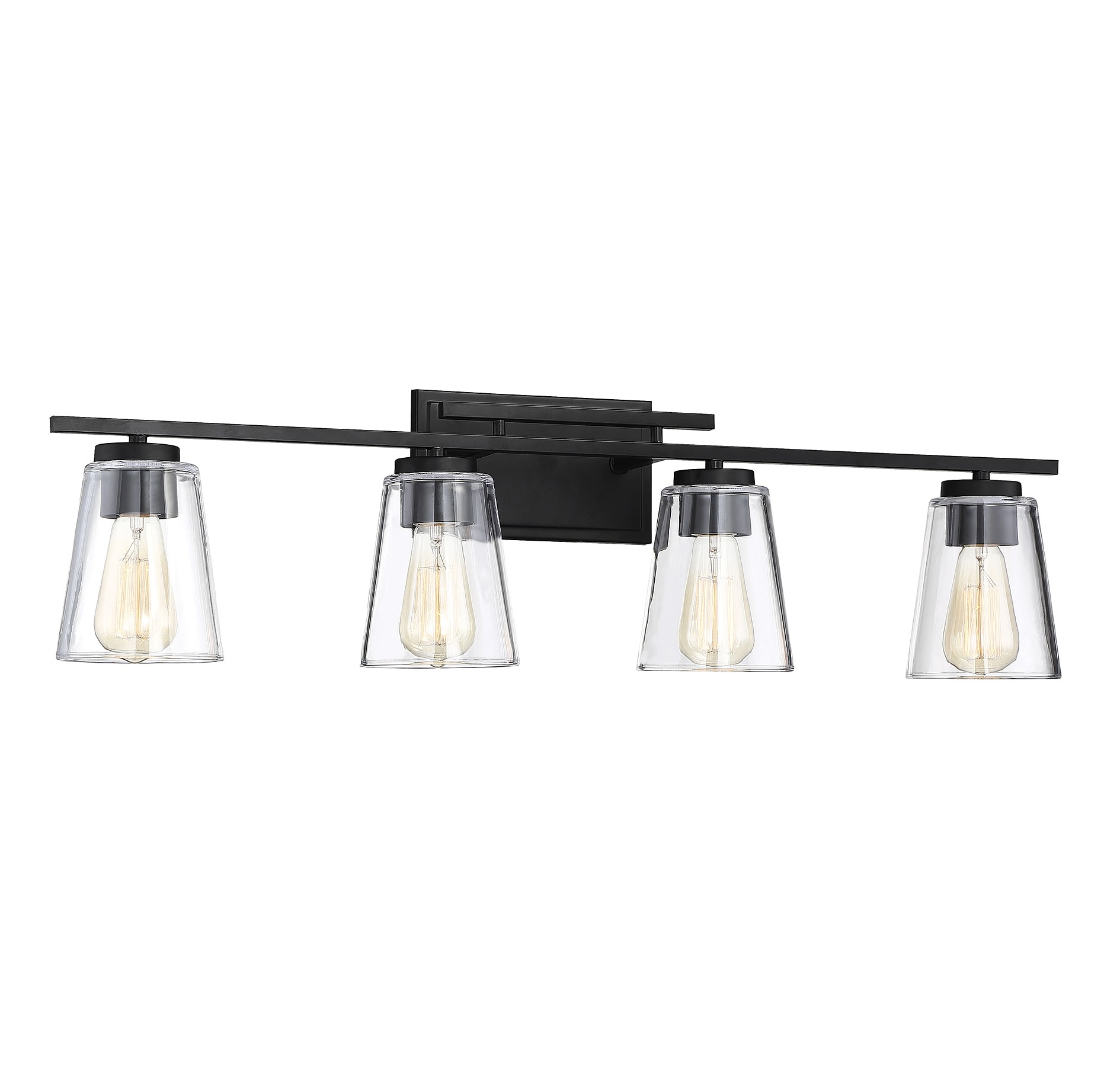 Savoy House Essentials 8-1020-4-BK b089995 - View #4