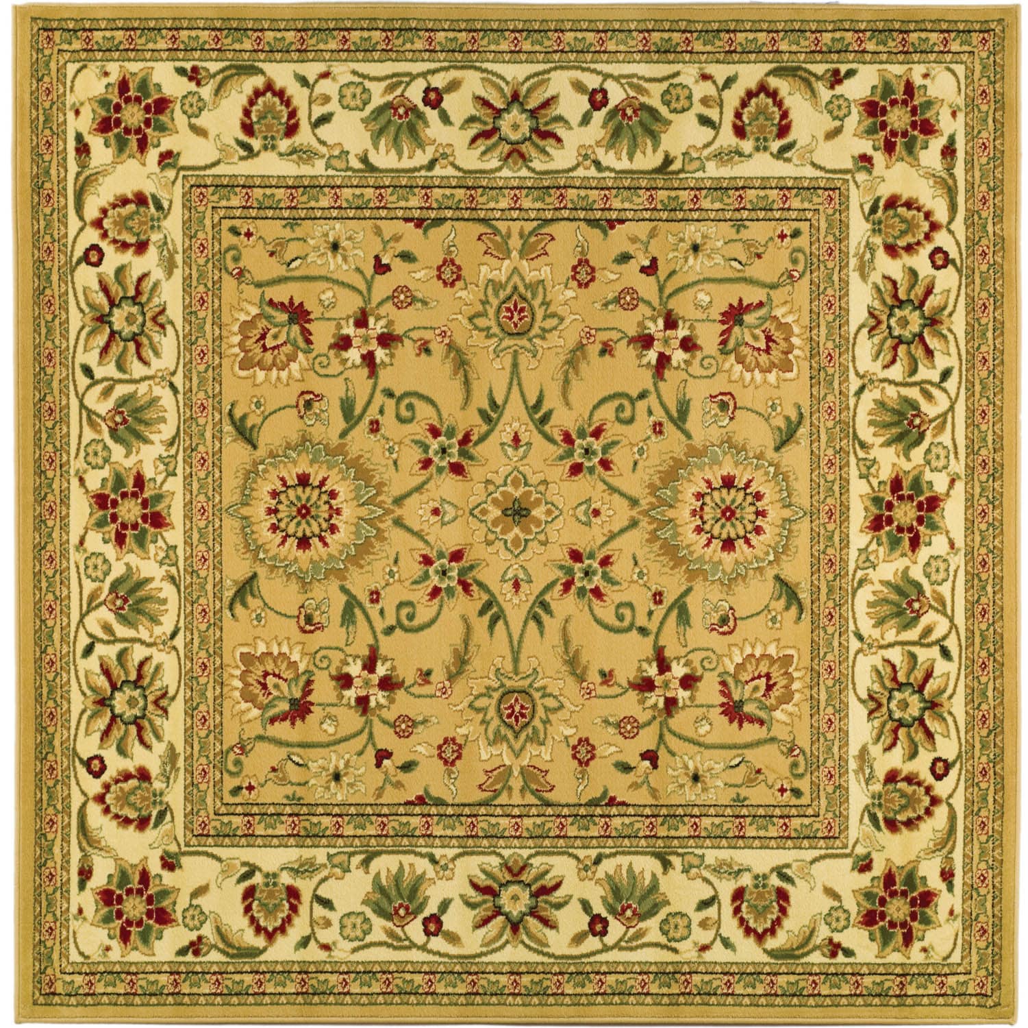 Safavieh - Lyndhurst 212D Beige Ivory 5 X 5 Area Rug