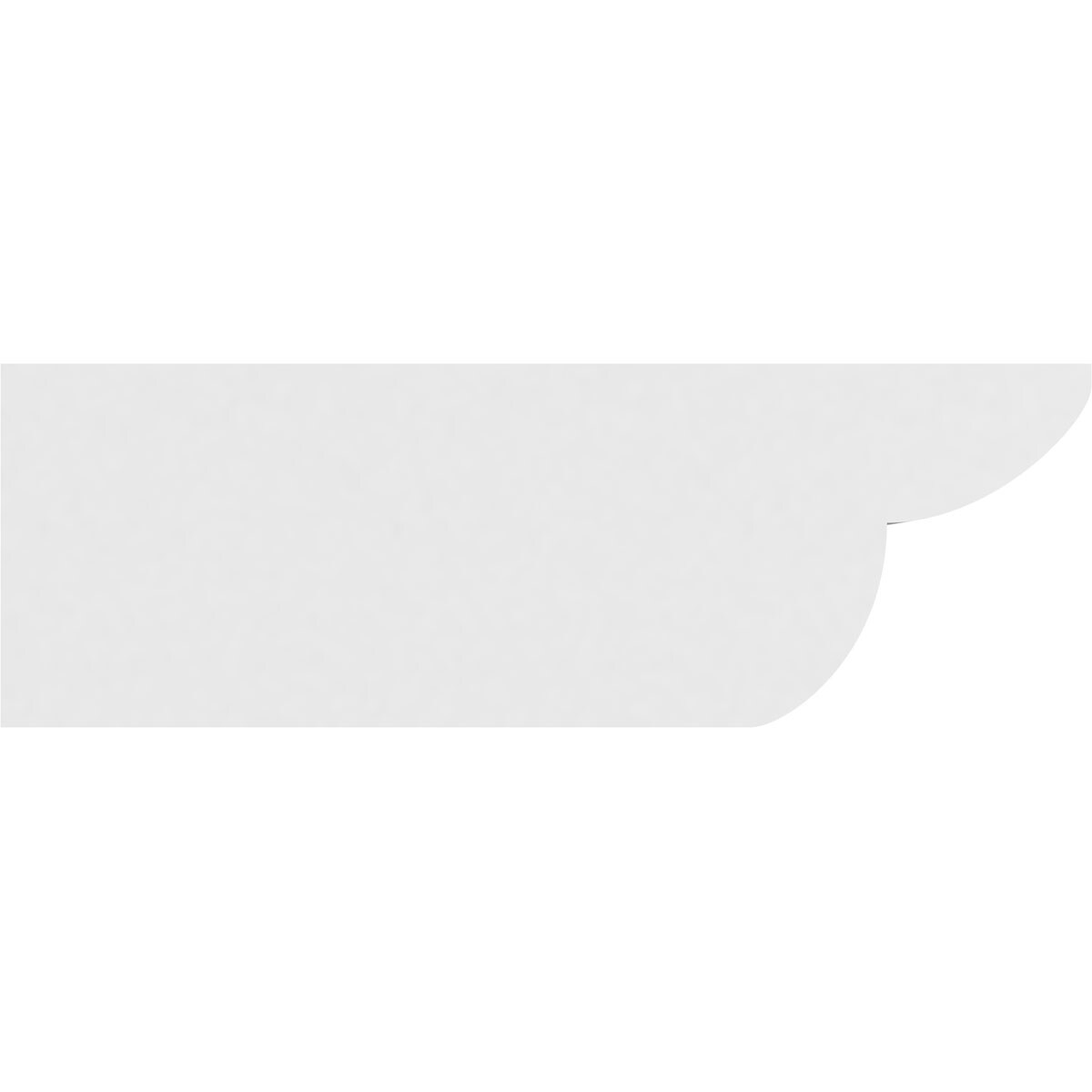 Ekena Millwork RFTP04X08X24CRE Exterior-Brackets-Braces - View #3