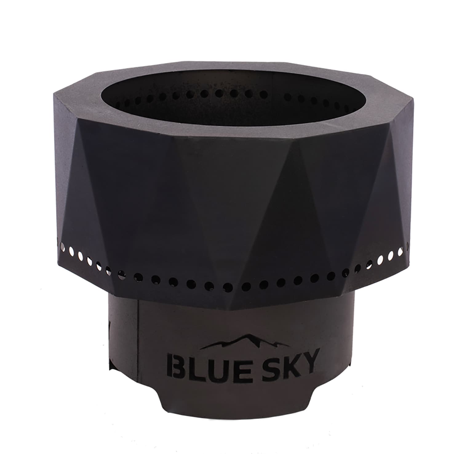 Blue Sky Outdoor Living PFP1513-C The Ridge 15.76-in W Black Steel Wood-Burning Fire Pit