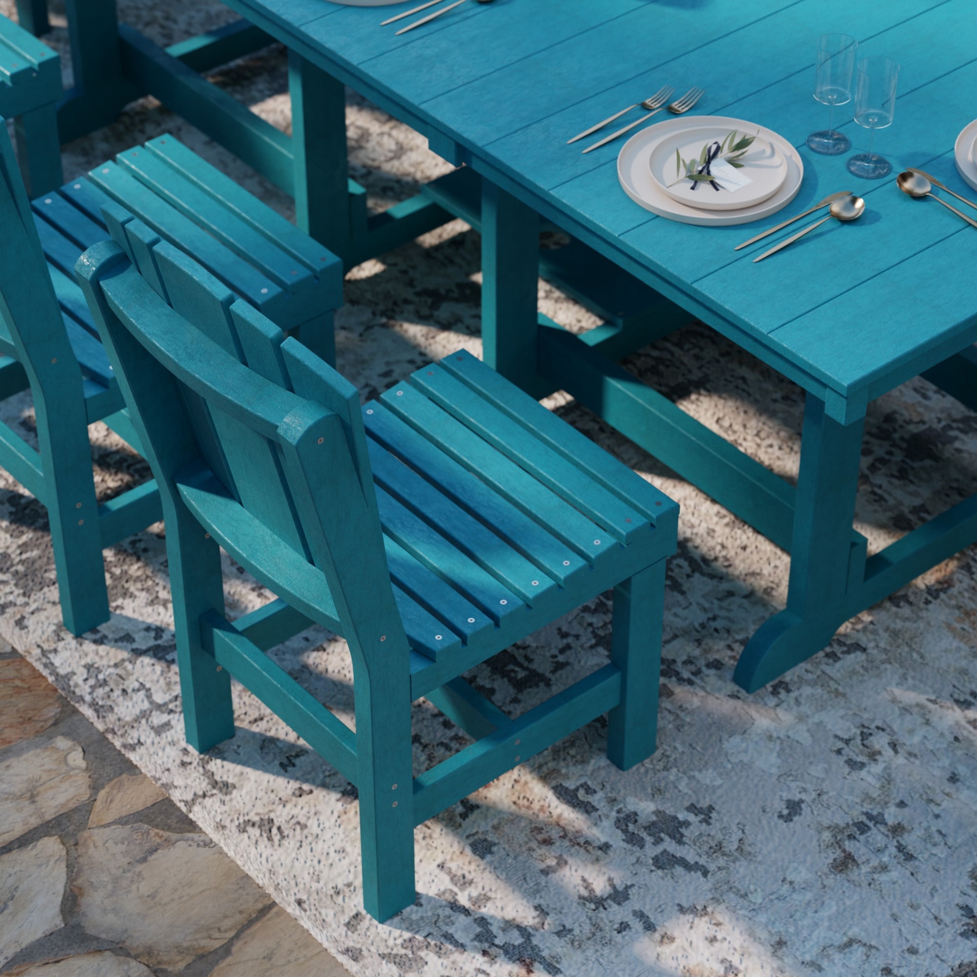 Wildridge LCC-190-AB Patio-Dining-Sets - View #3