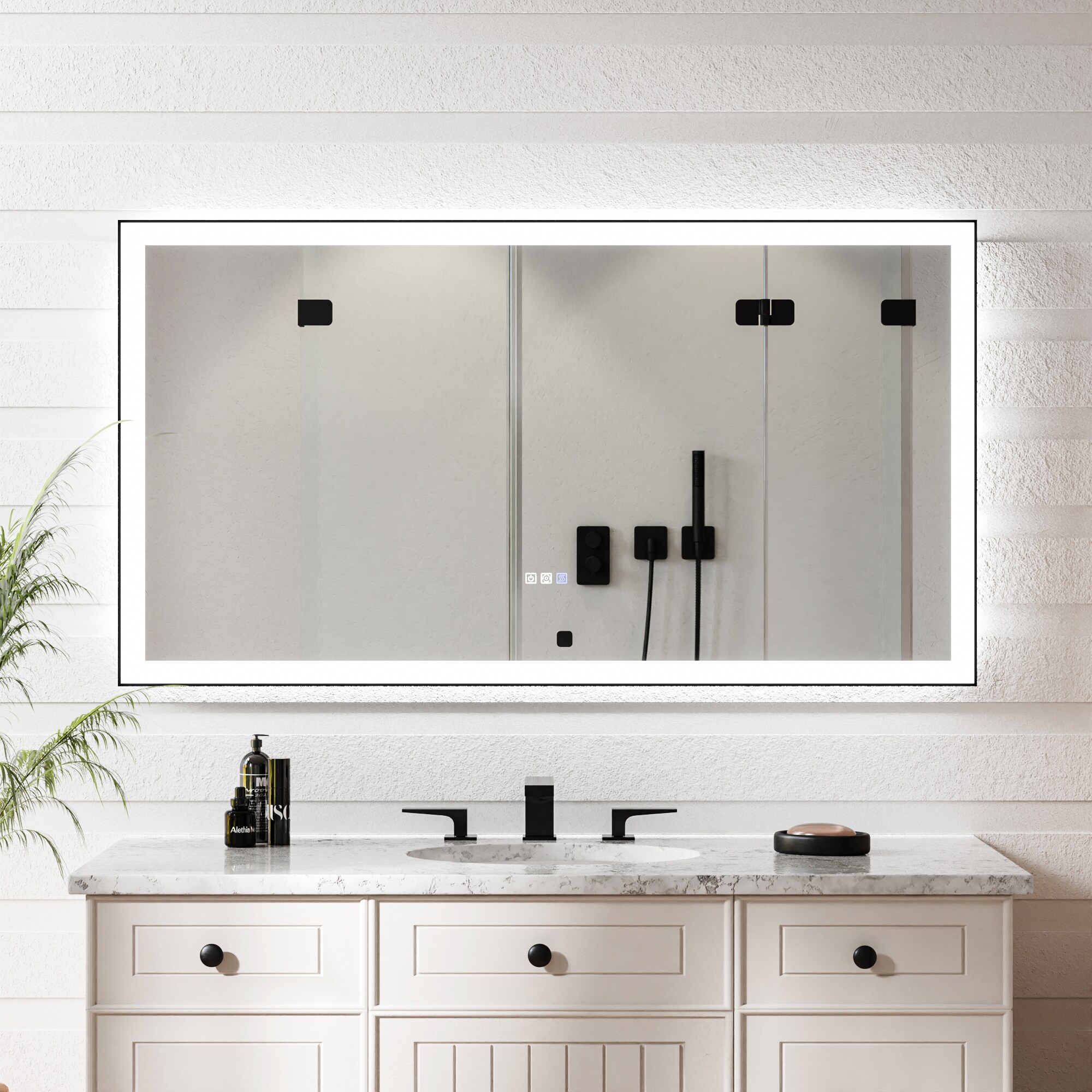 AAZJ JKF-MU04-4236SF1 Framed-Bath-Mirrors - View #2