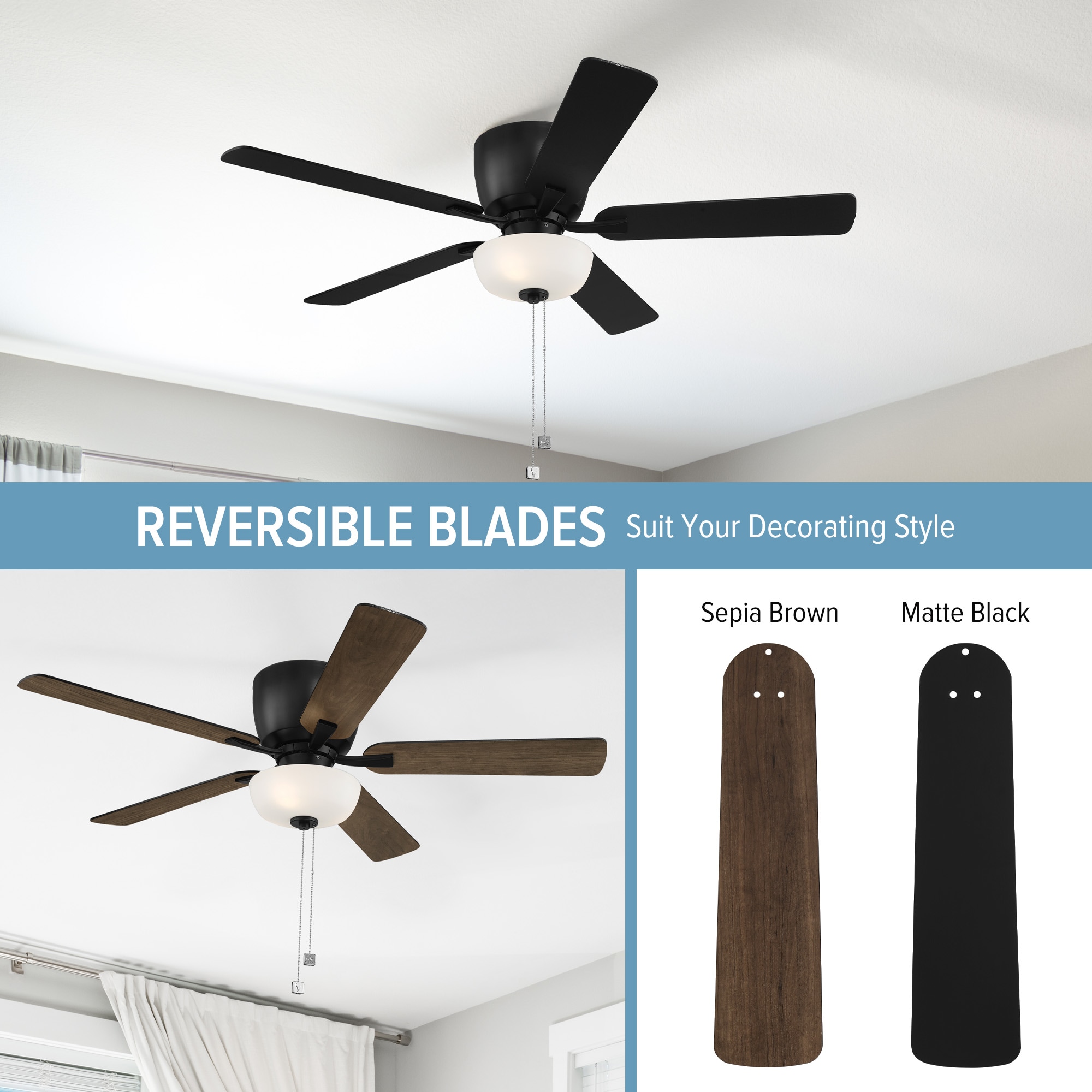 Designers Fountain FHP-GLT52B3-MB Ceiling-Fans - View #6